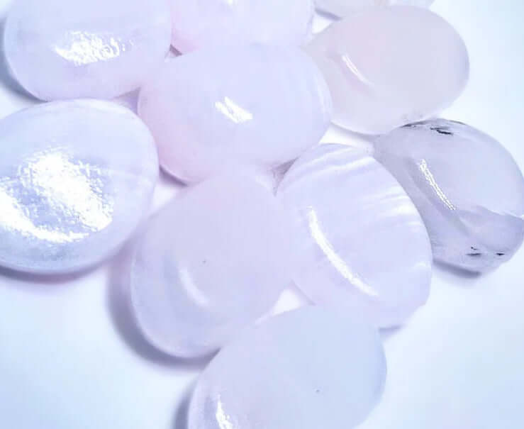 Pink Calcite Tumbles