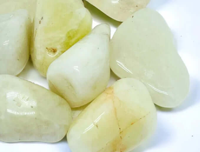 Sulphur Quartz Tumbles.