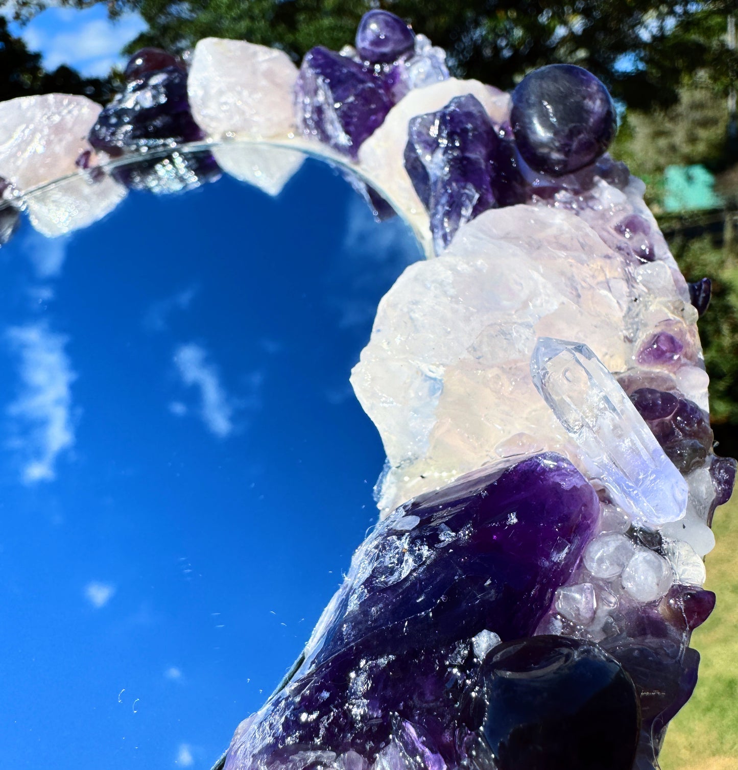 Crystal Mirror “Angel” 25cm