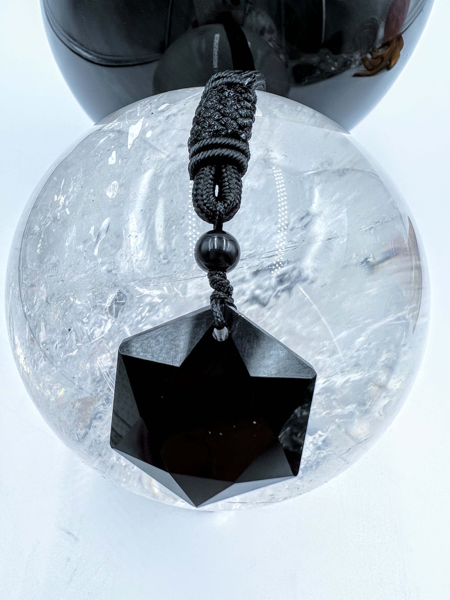 Black Obsidian pendant