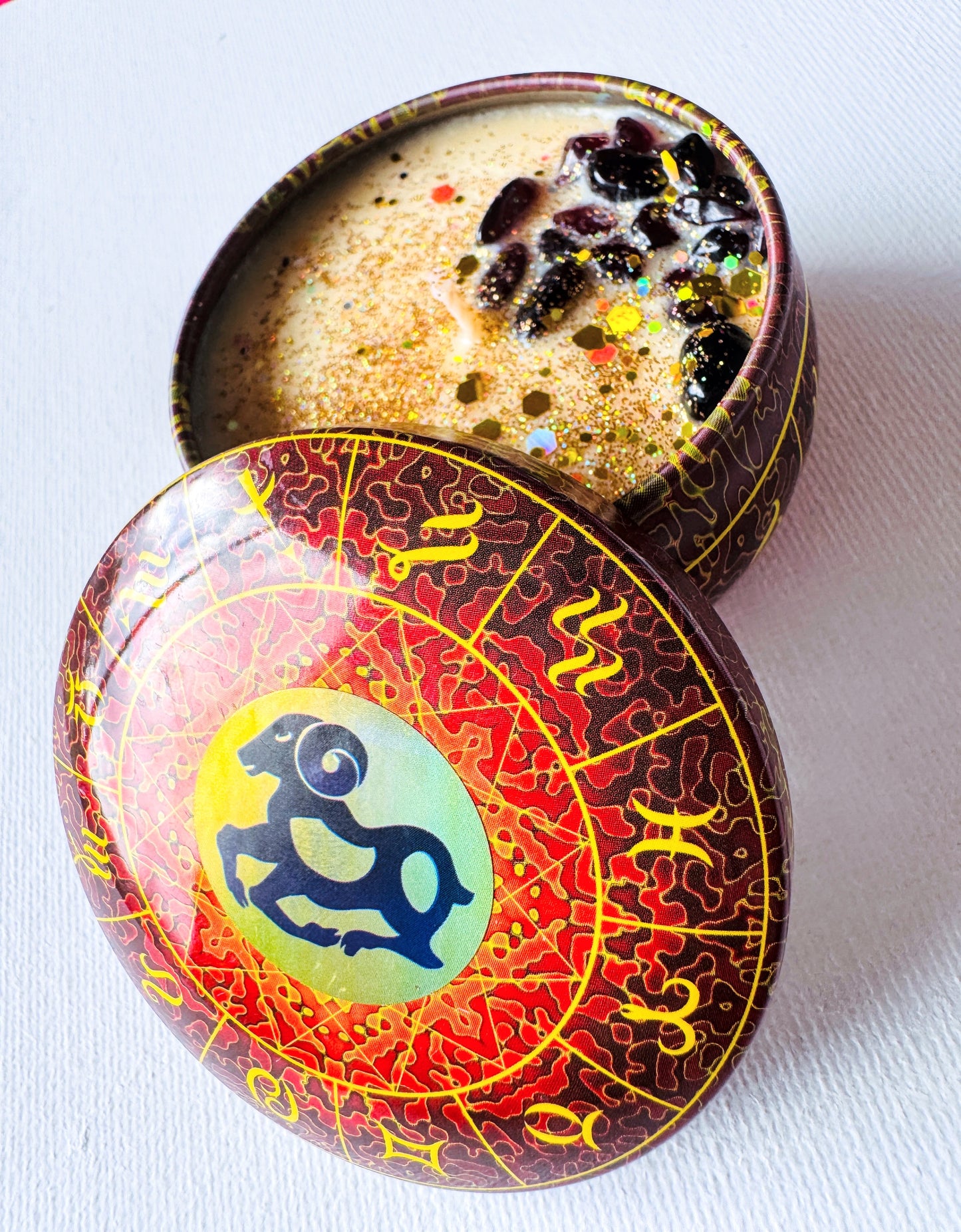 Zodiac Soy Candles .