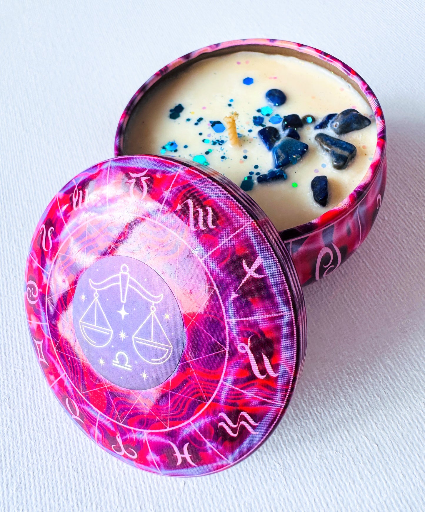 Zodiac Soy Candles .