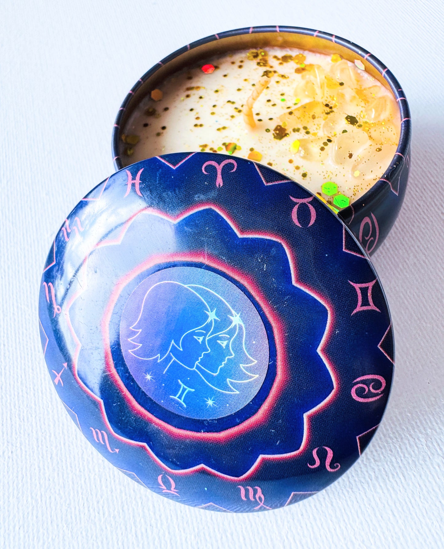 Zodiac Soy Candles .