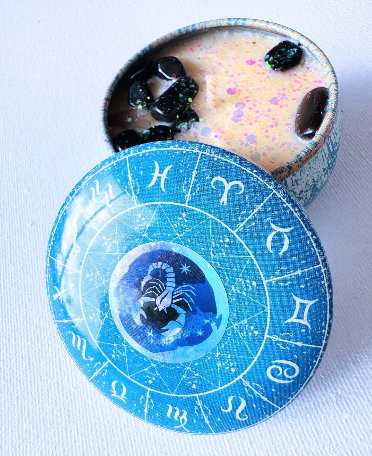 Zodiac Soy Candles .