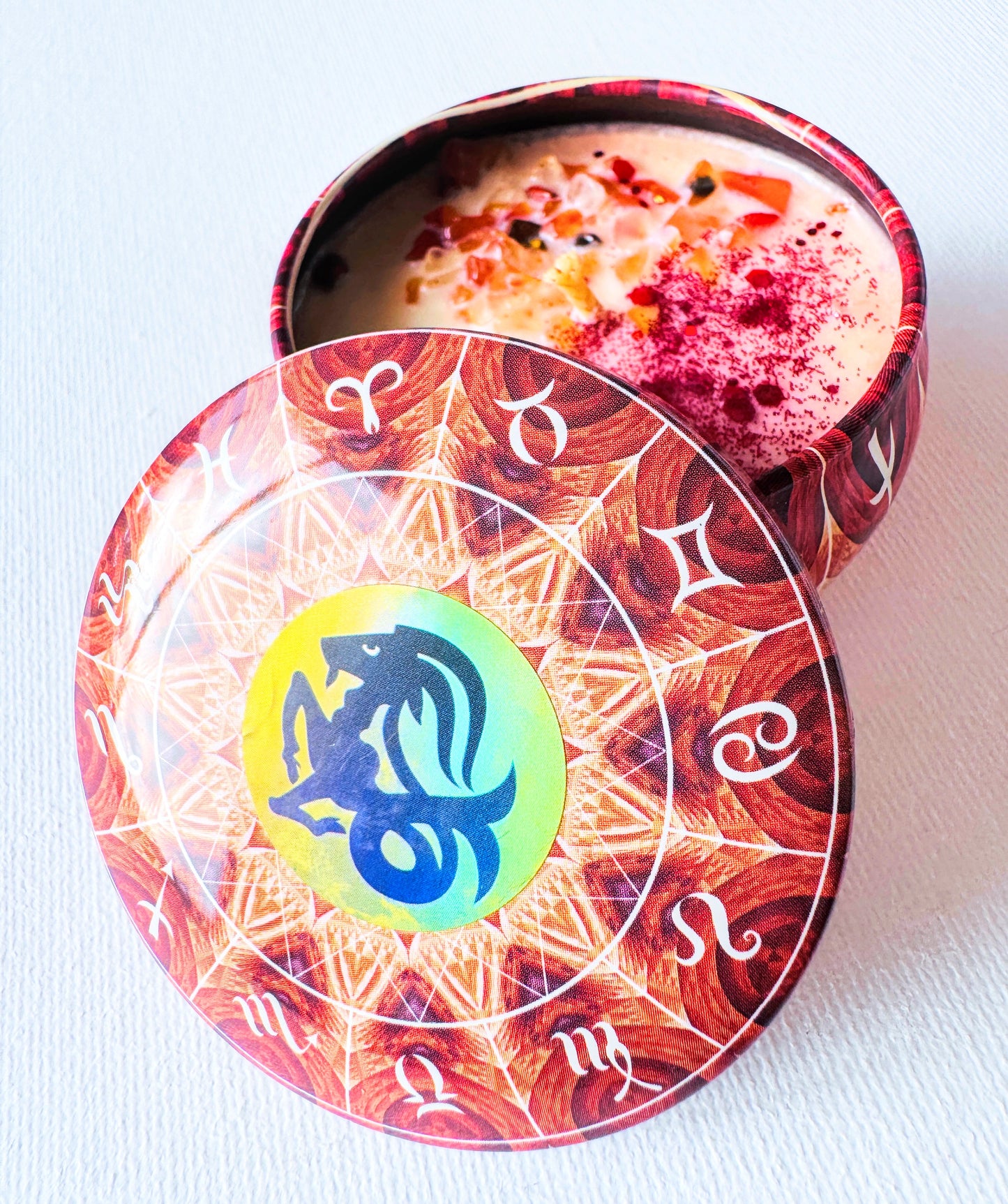 Zodiac Soy Candles .