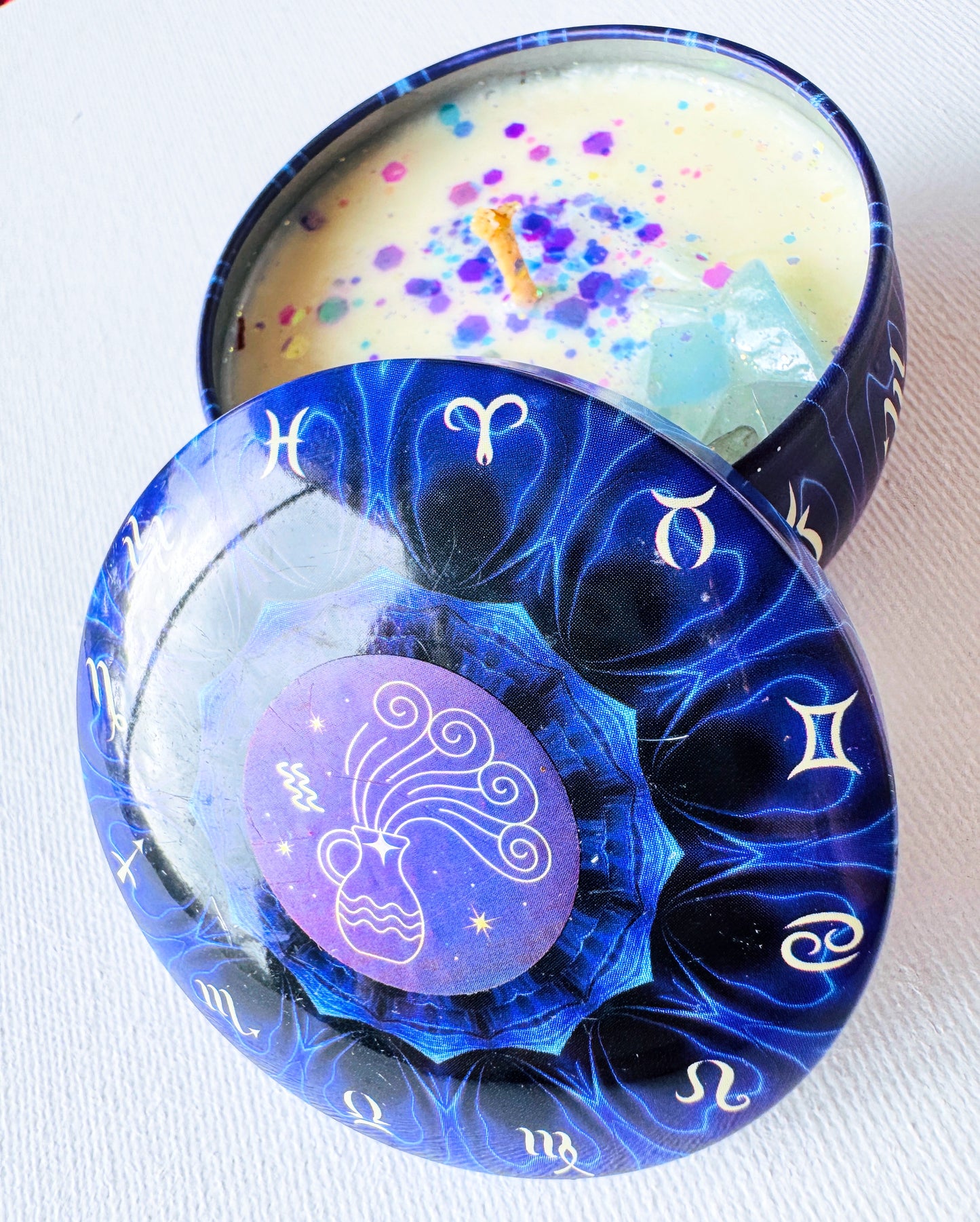 Zodiac Soy Candles .