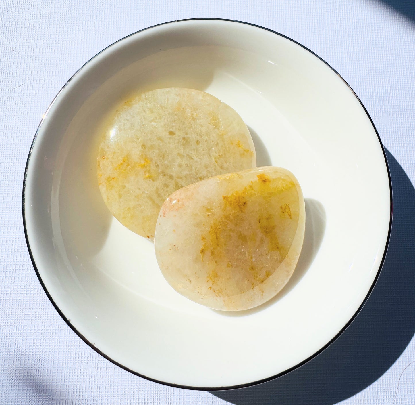 Golden Healer Palm Stones