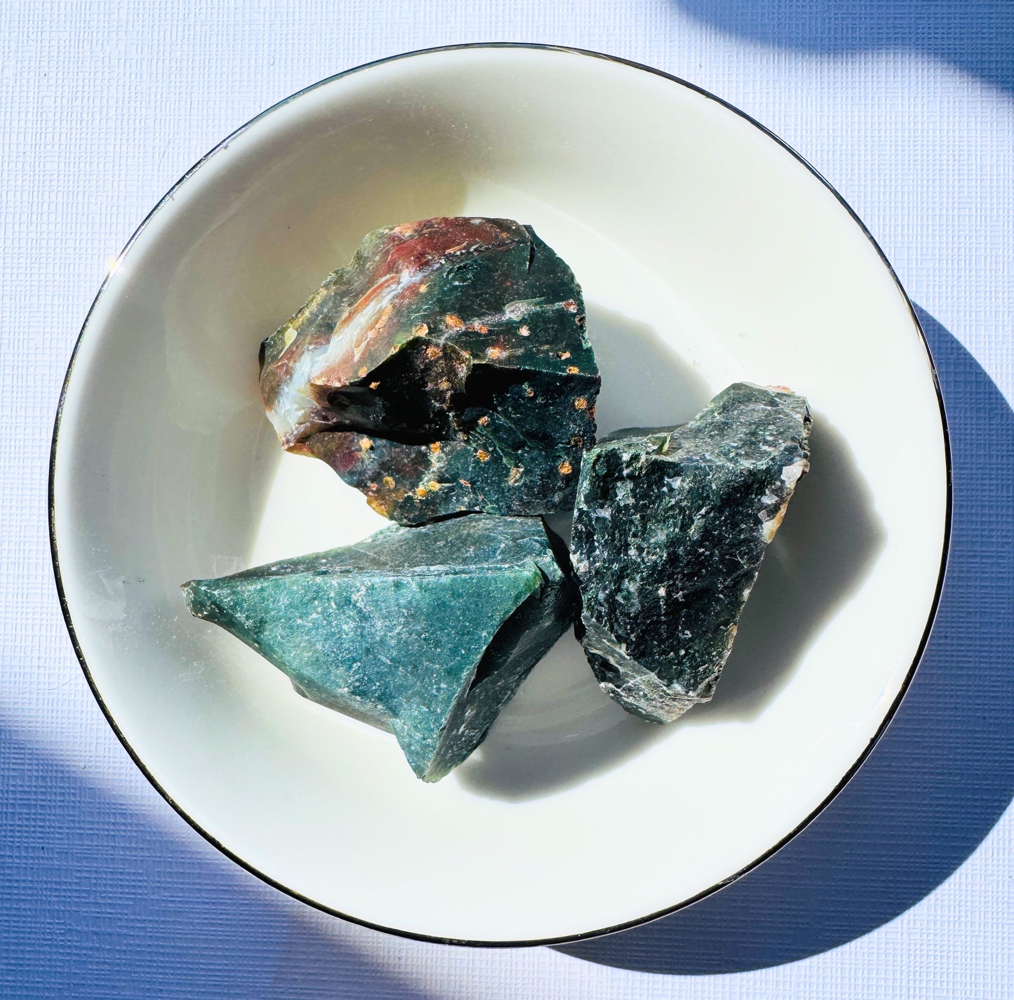 Rough Blood Stone.