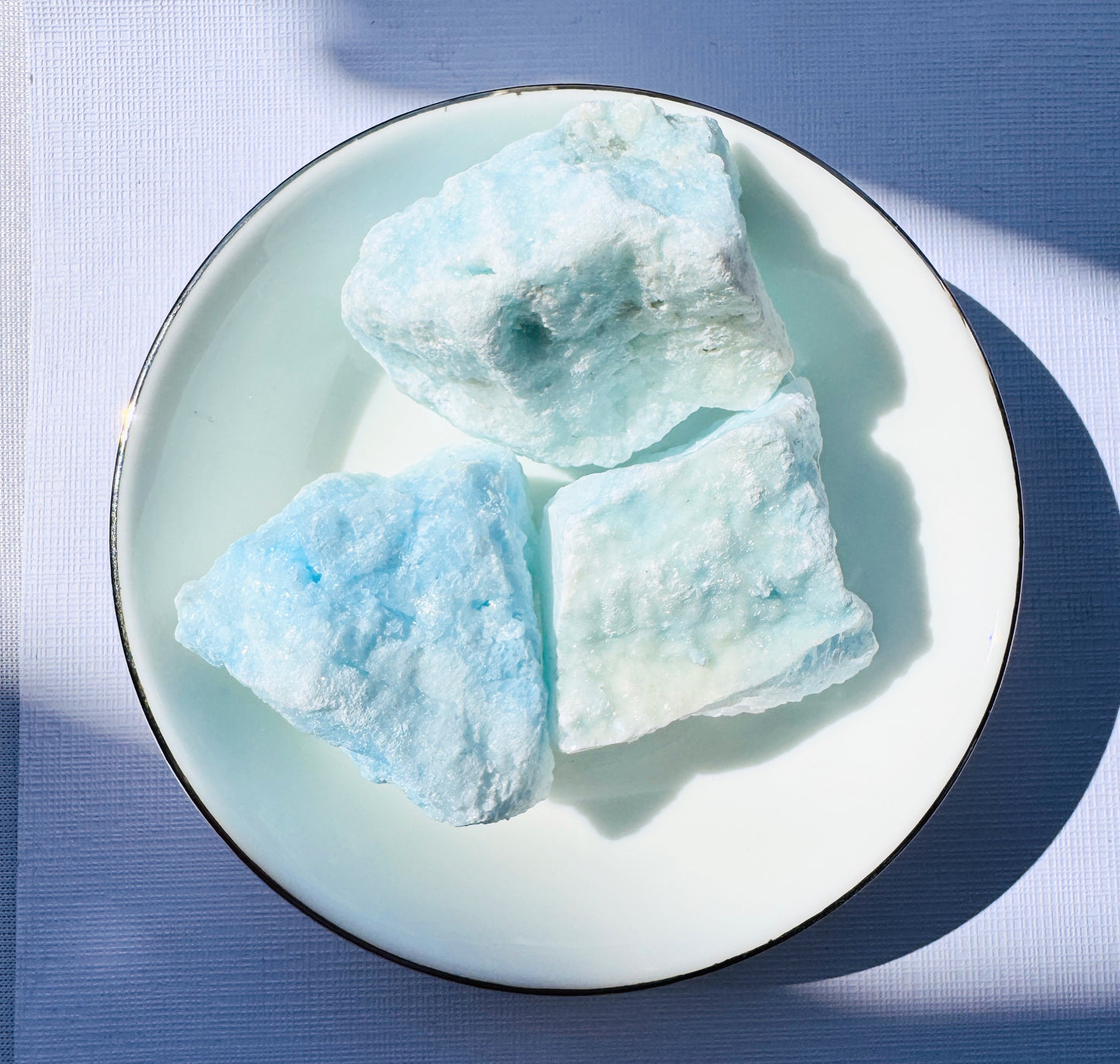 Blue Aragonite Rough