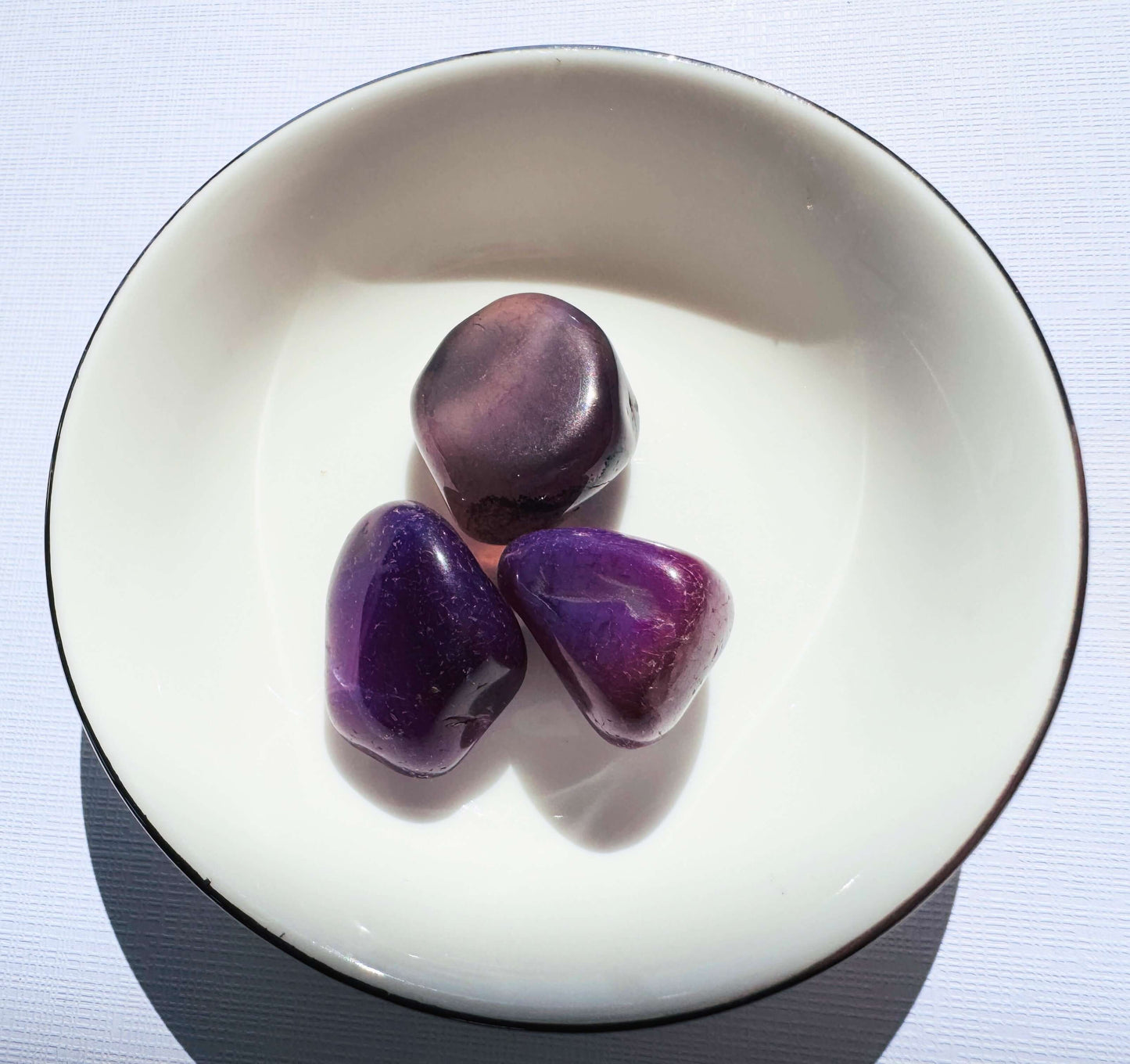 Coloured Agate Tumbled Stones.