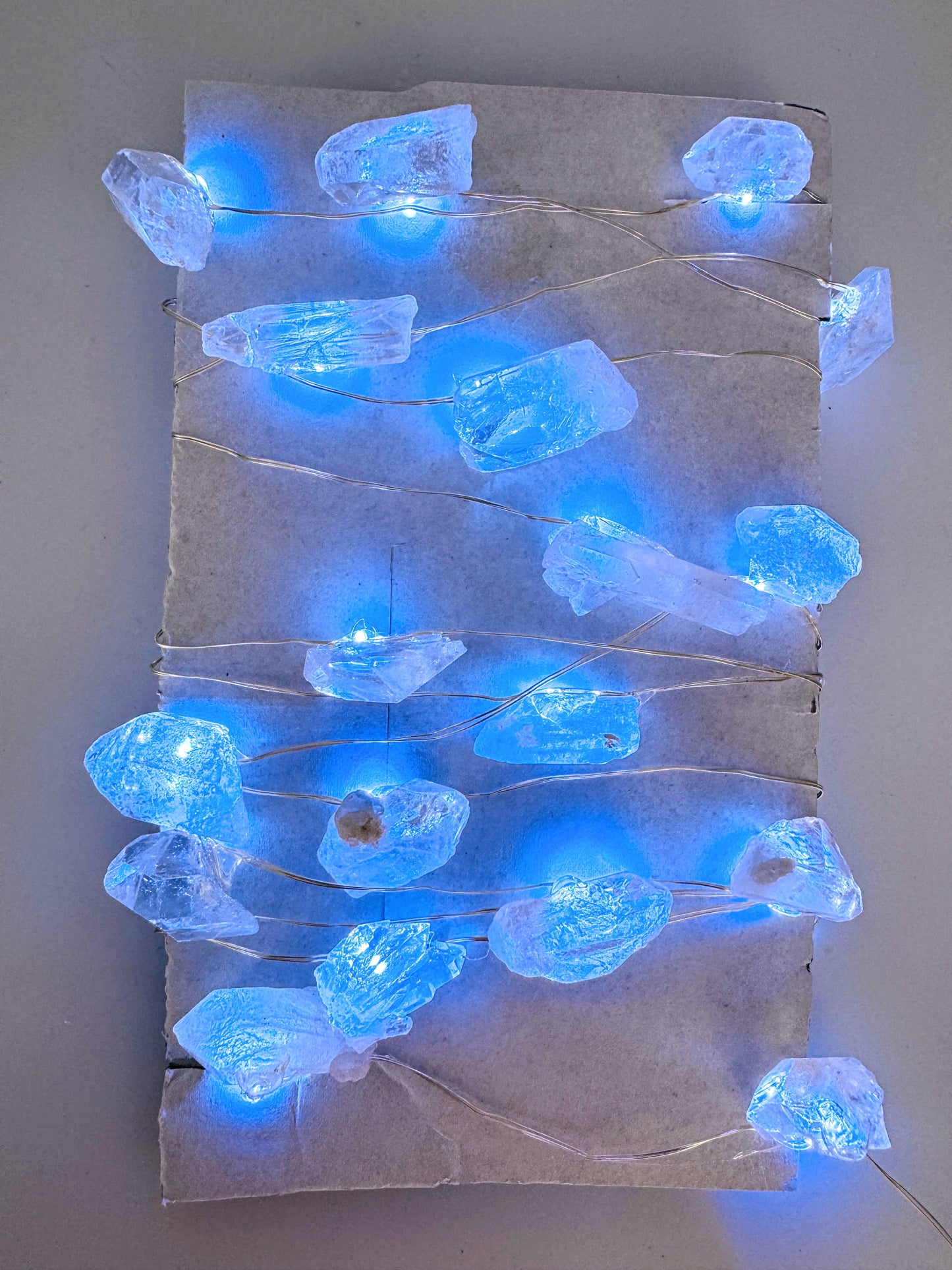 Crystal Fairy Lights Clear Quartz 3M