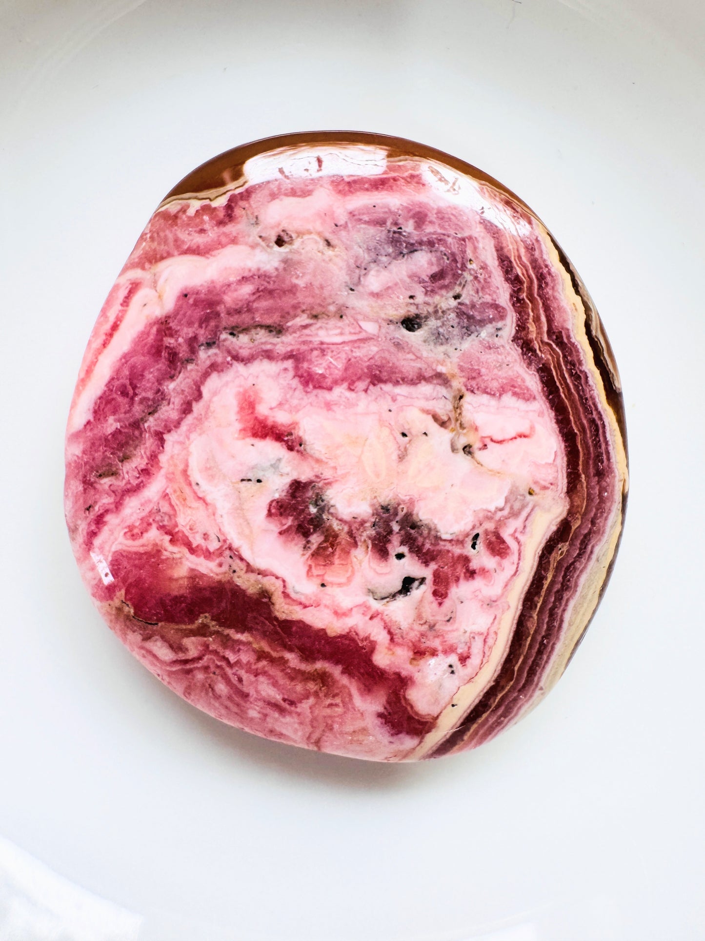 Rhodochrosite Flat Stones