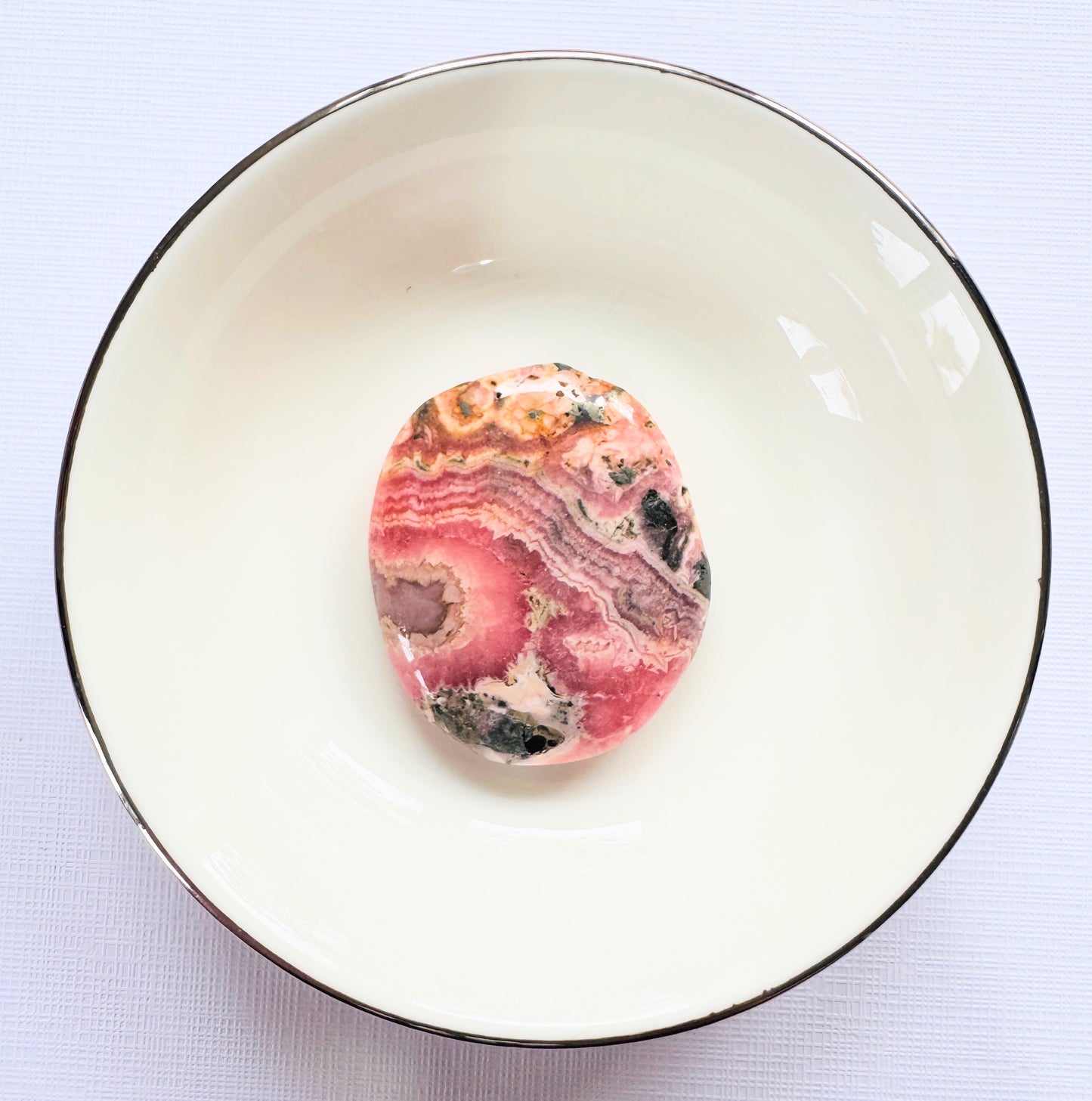Rhodochrosite Flat Stones