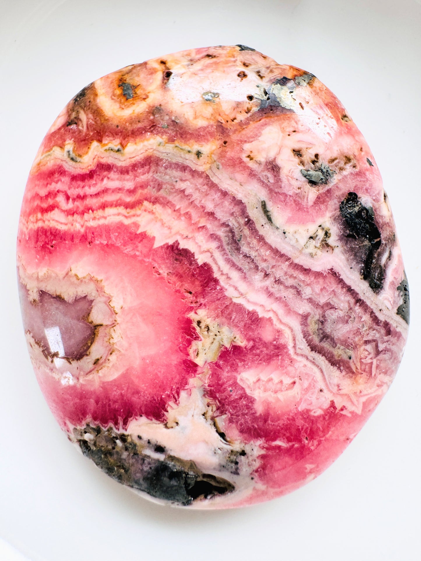 Rhodochrosite Flat Stones
