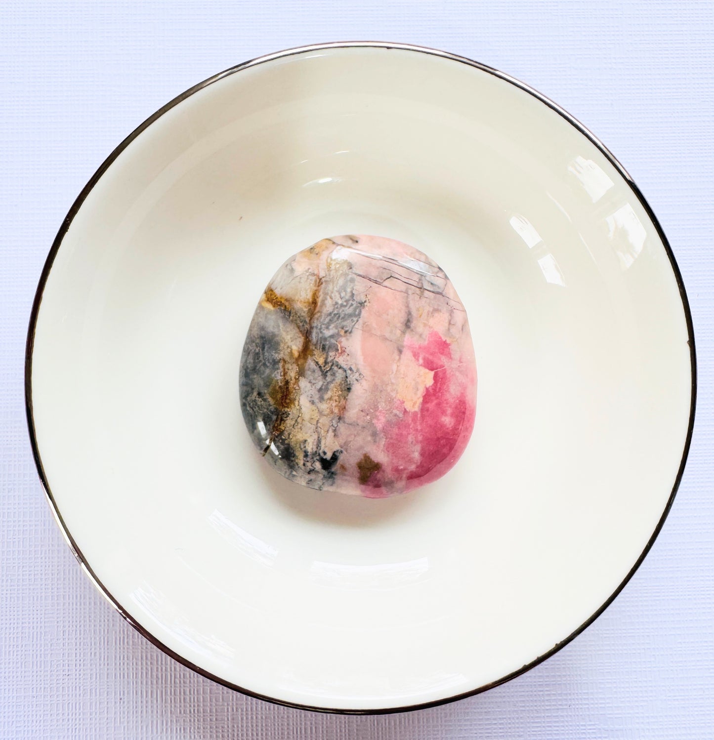 Rhodonite flat Stones
