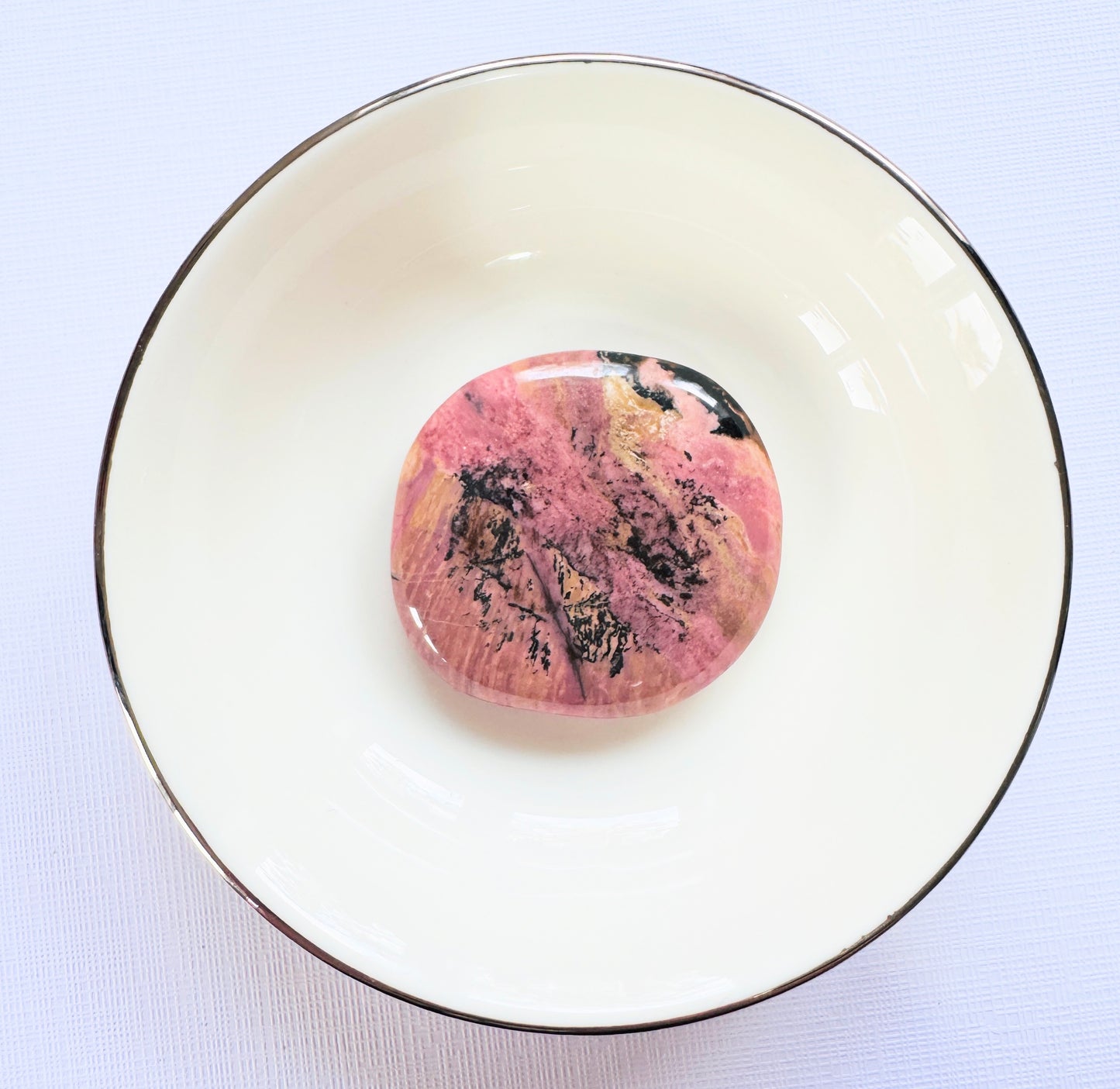 Rhodonite flat Stones