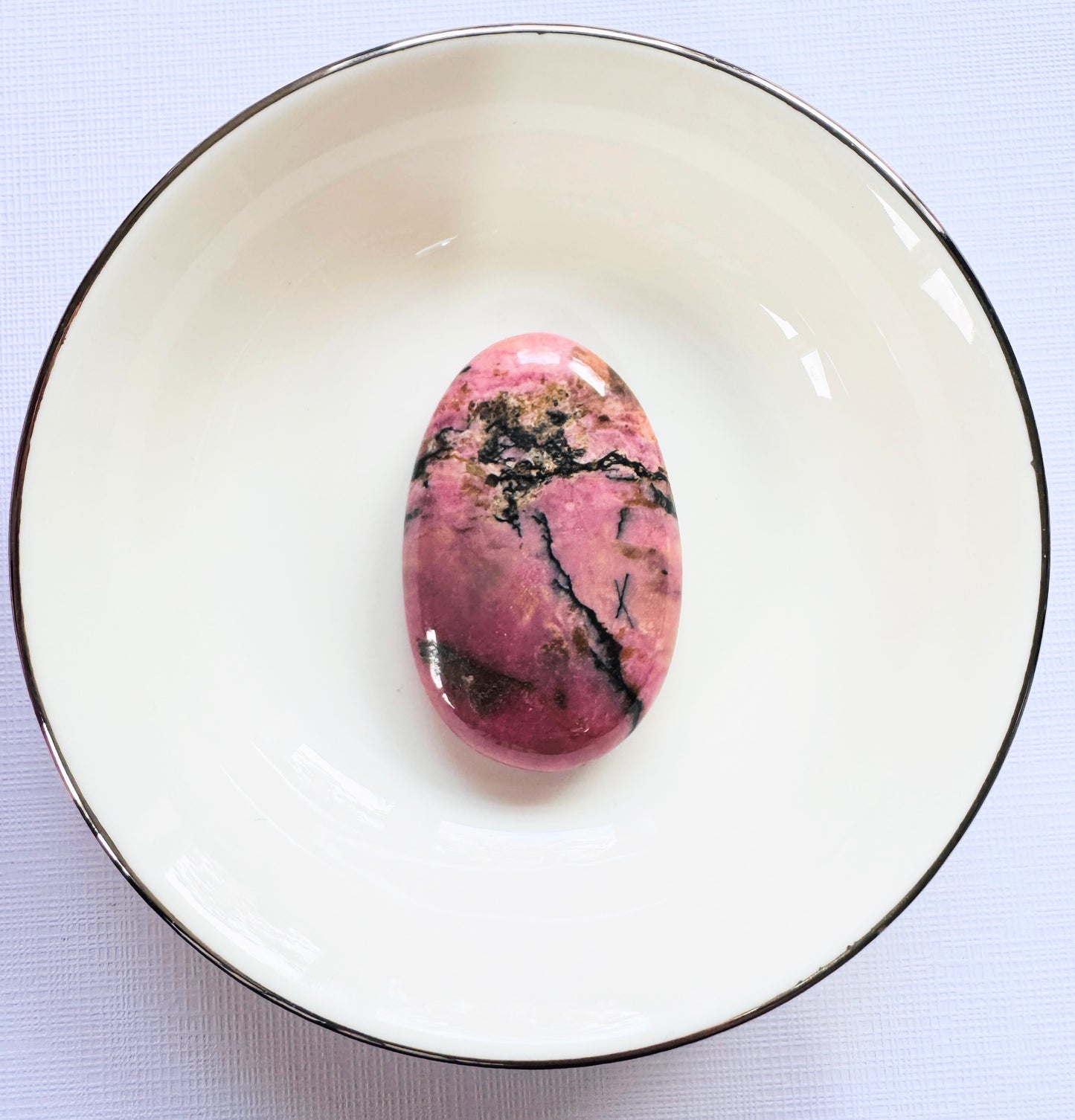 Rhodonite flat Stones