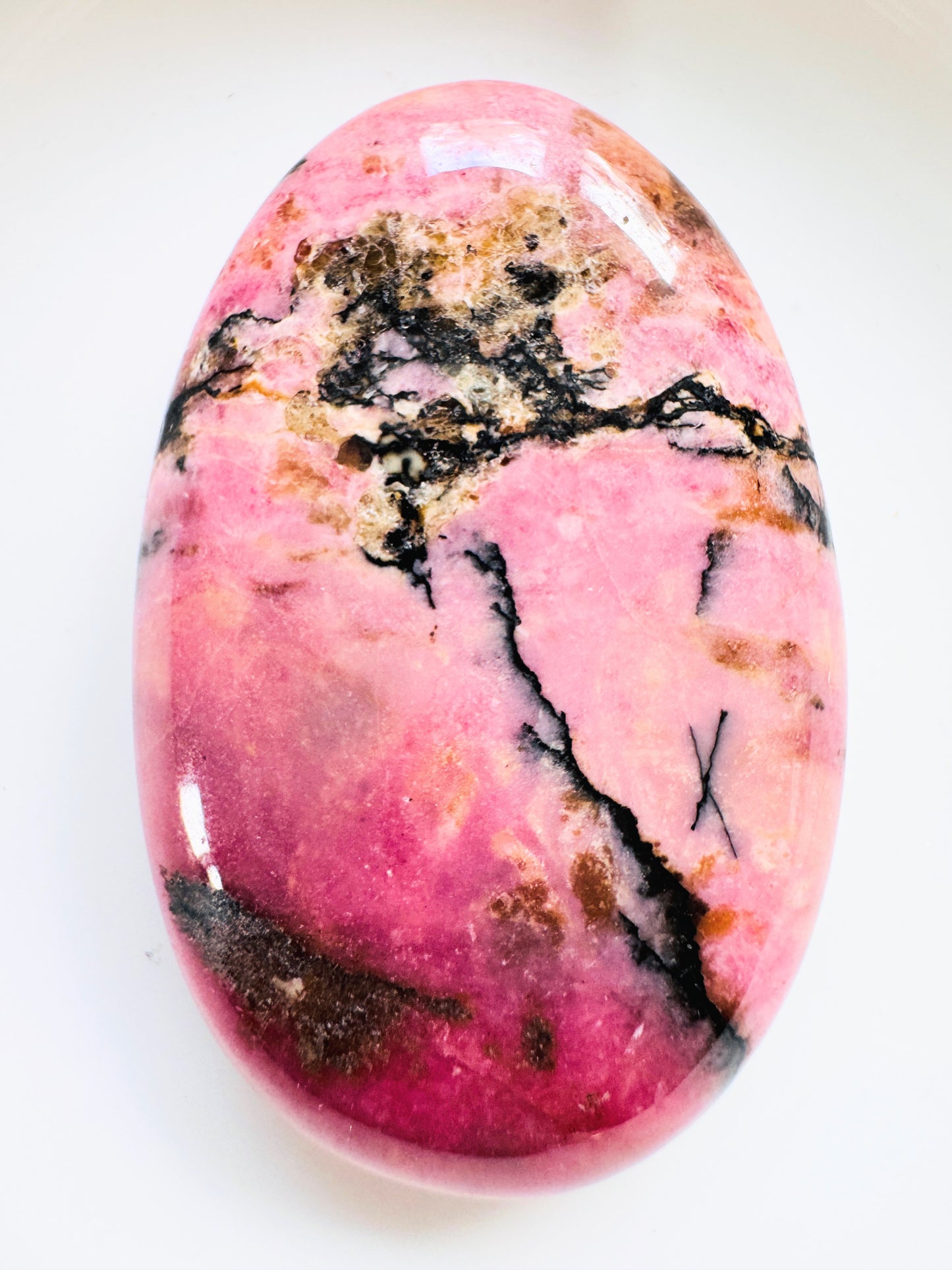Rhodonite flat Stones