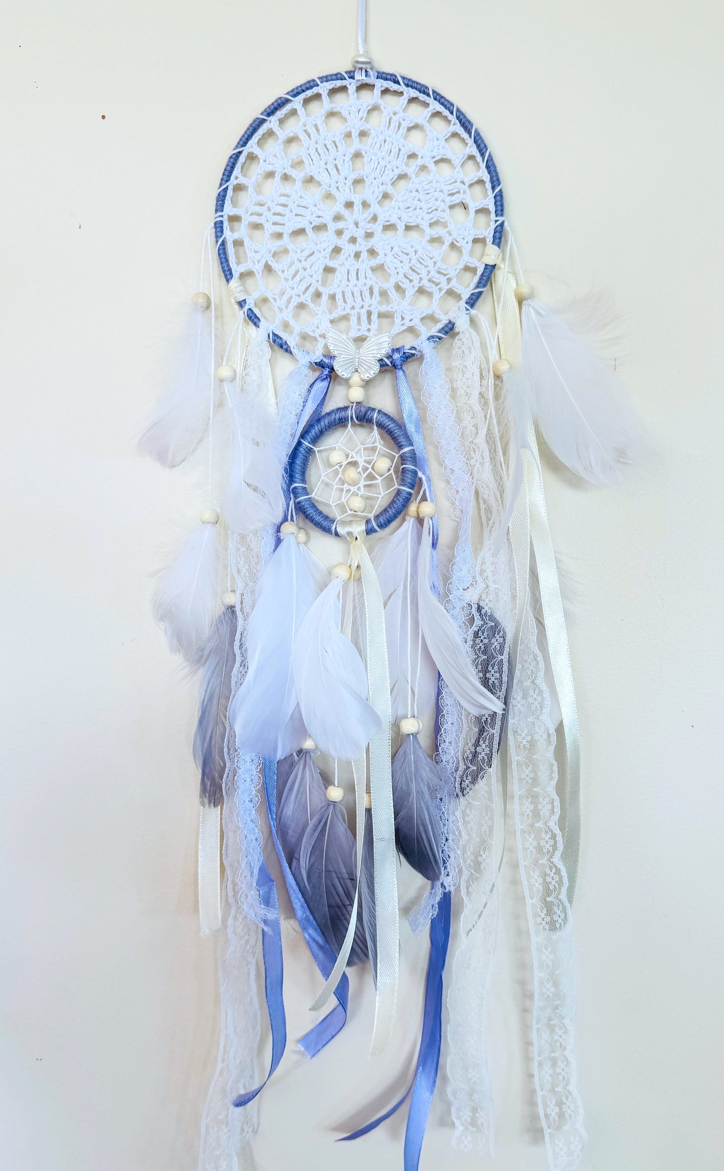 Lavender Double Ring Dream Catcher