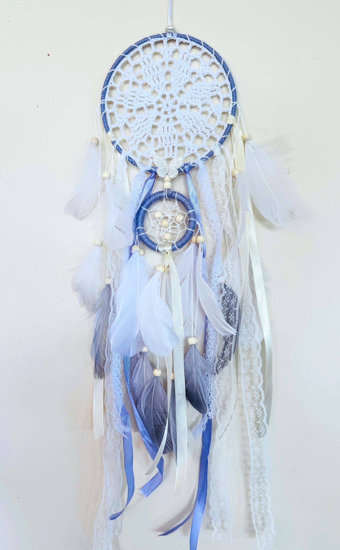 Lavender Double Ring Dream Catcher