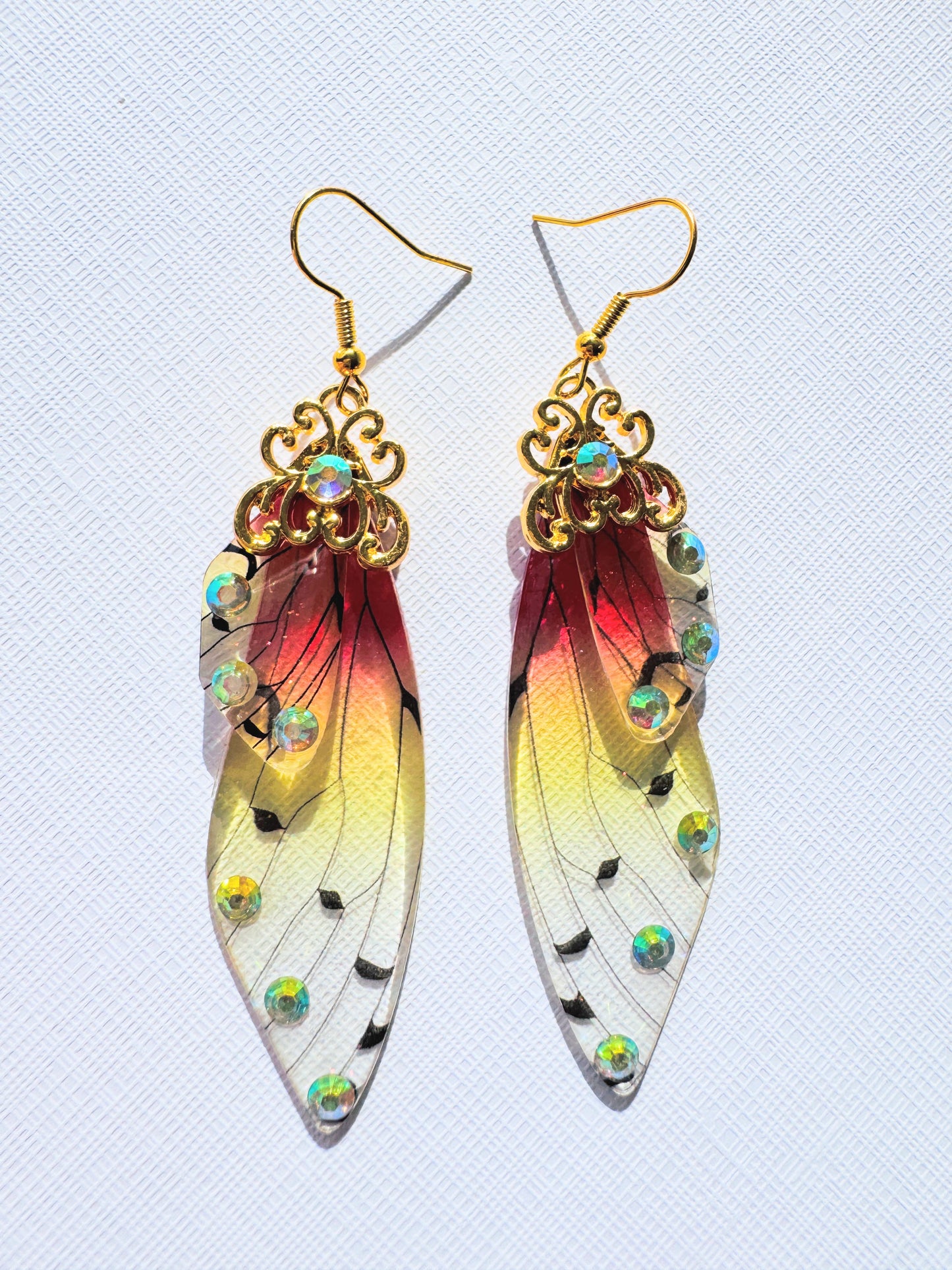 Fairy wing earrings type 2