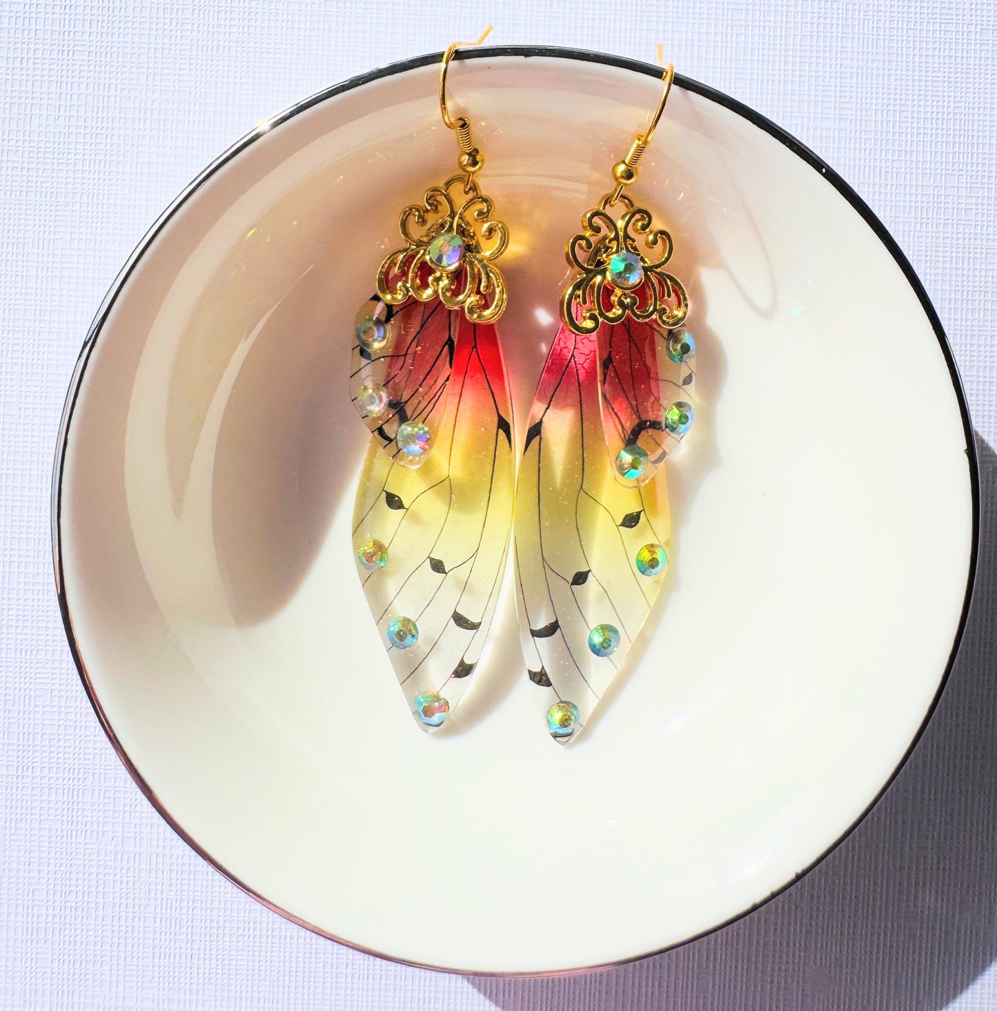 Fairy wing earrings type 2