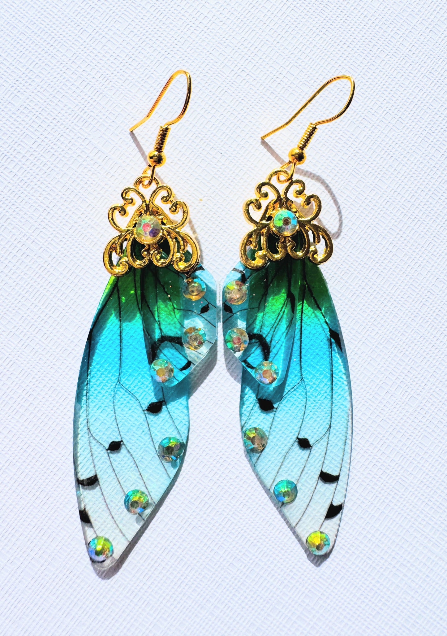 Fairy wing earrings type 2