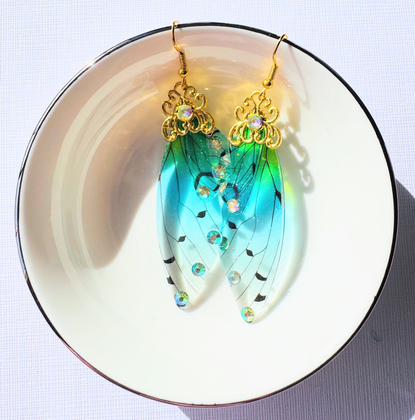 Fairy wing earrings type 2