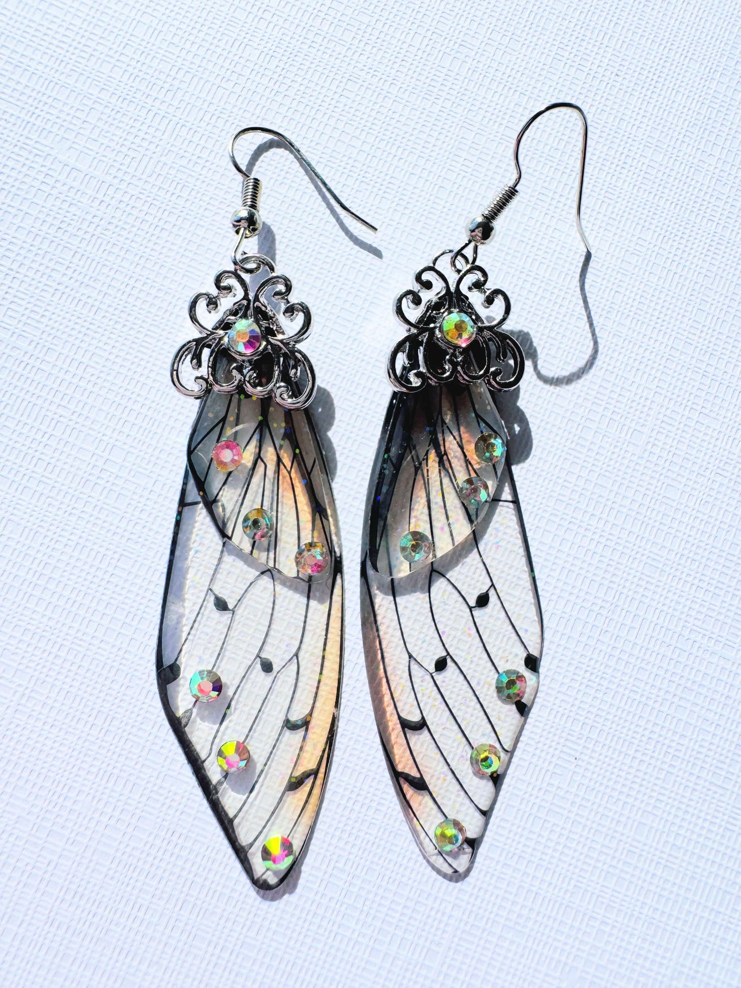 Fairy wing earrings type 2