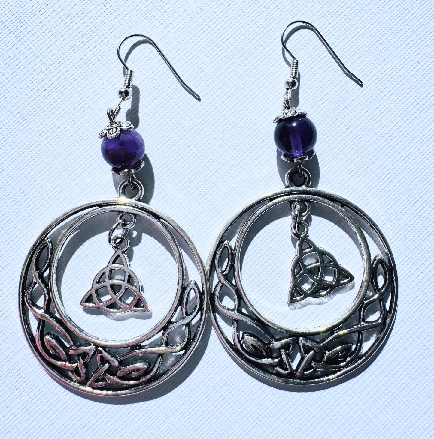 Triqueta Celtic Earrings.