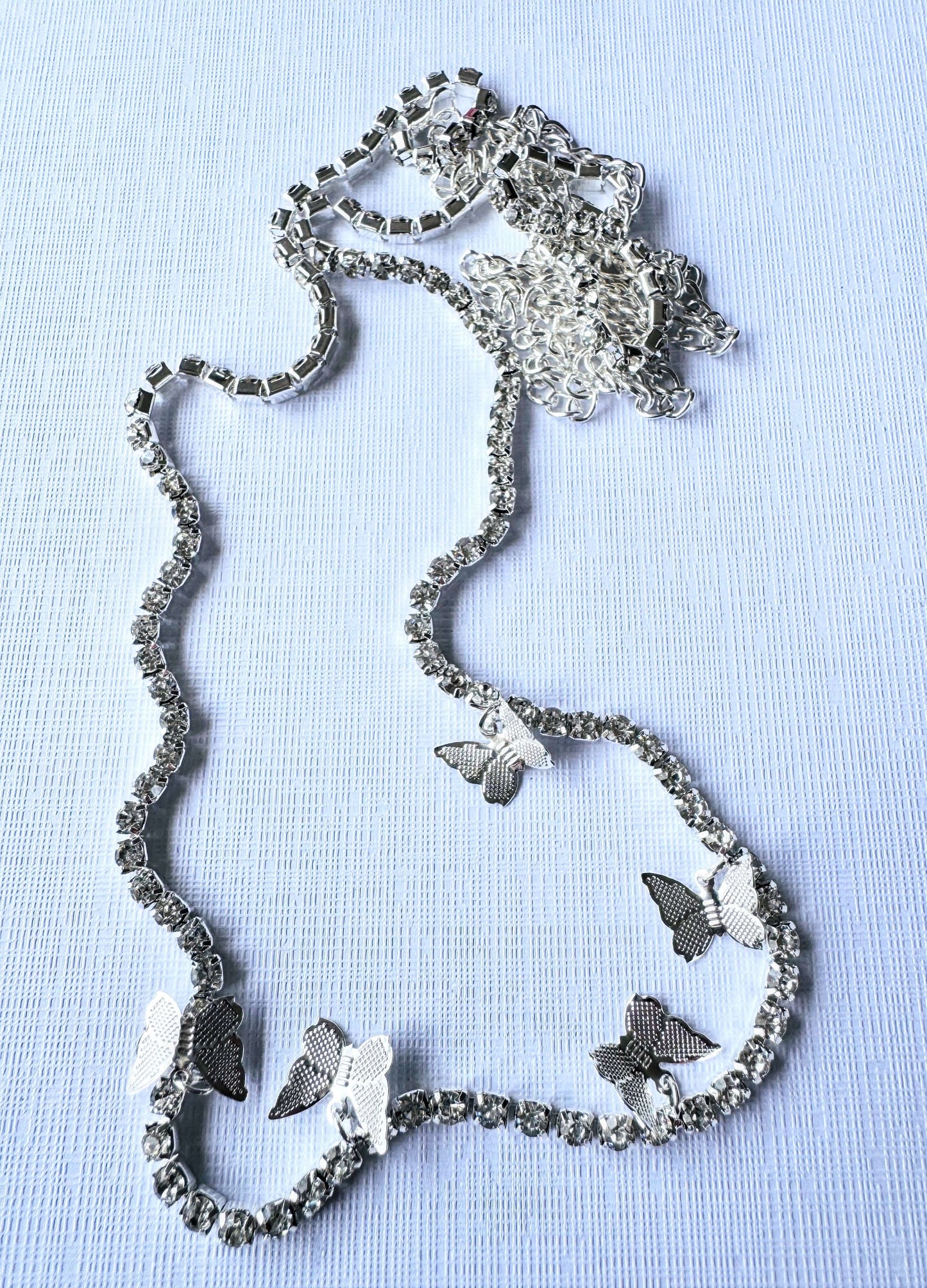 Waist chain butterflies - Crystal Goddess NZ
