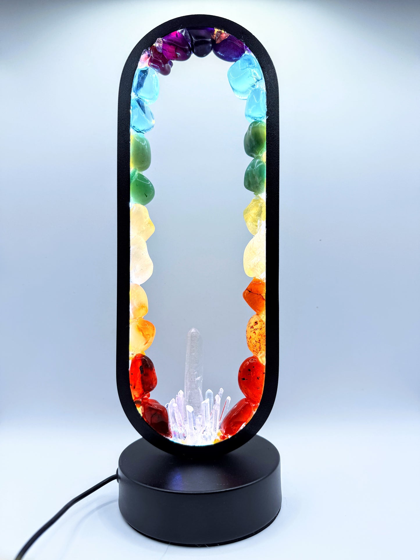 Crystal Lamp “Rainbow Glow”