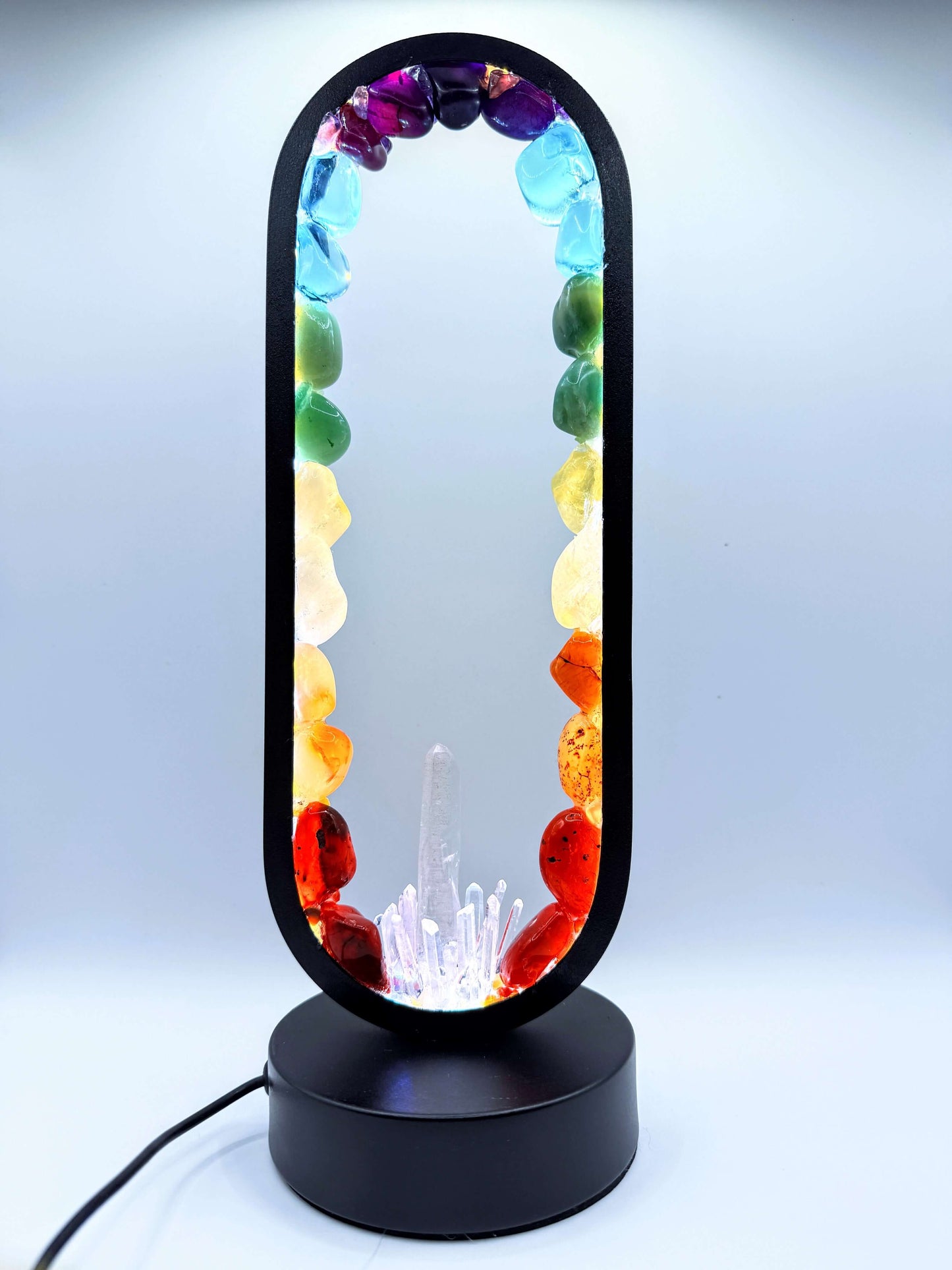 Crystal Lamp “Rainbow Glow”