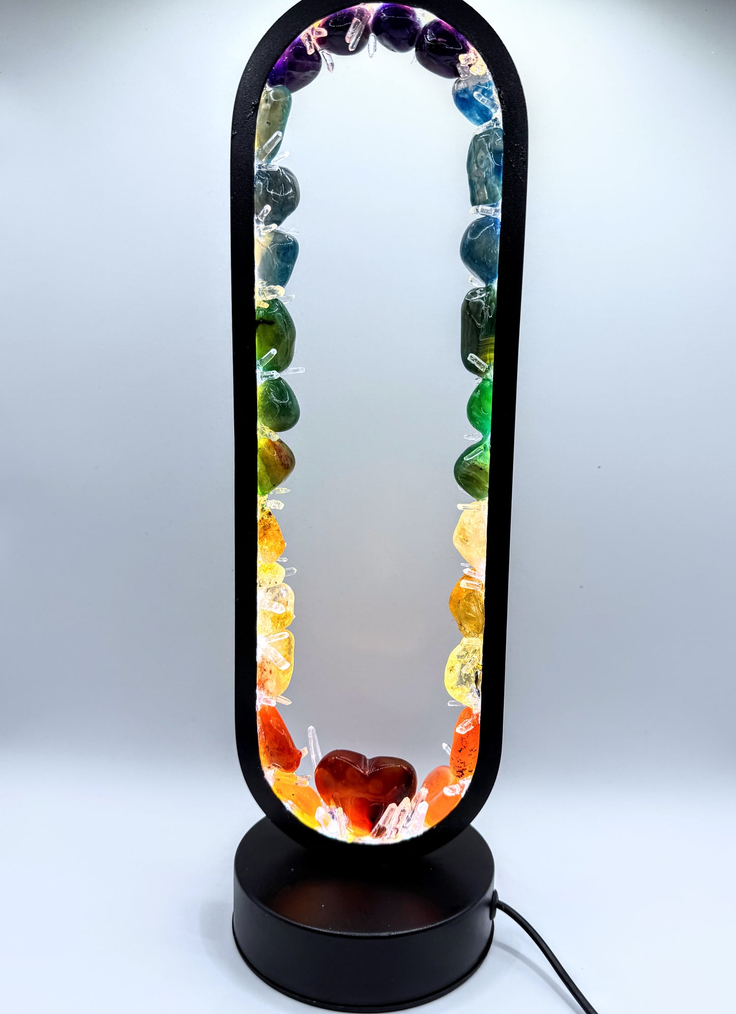 Crystal Lamp “Rainbow Aura”