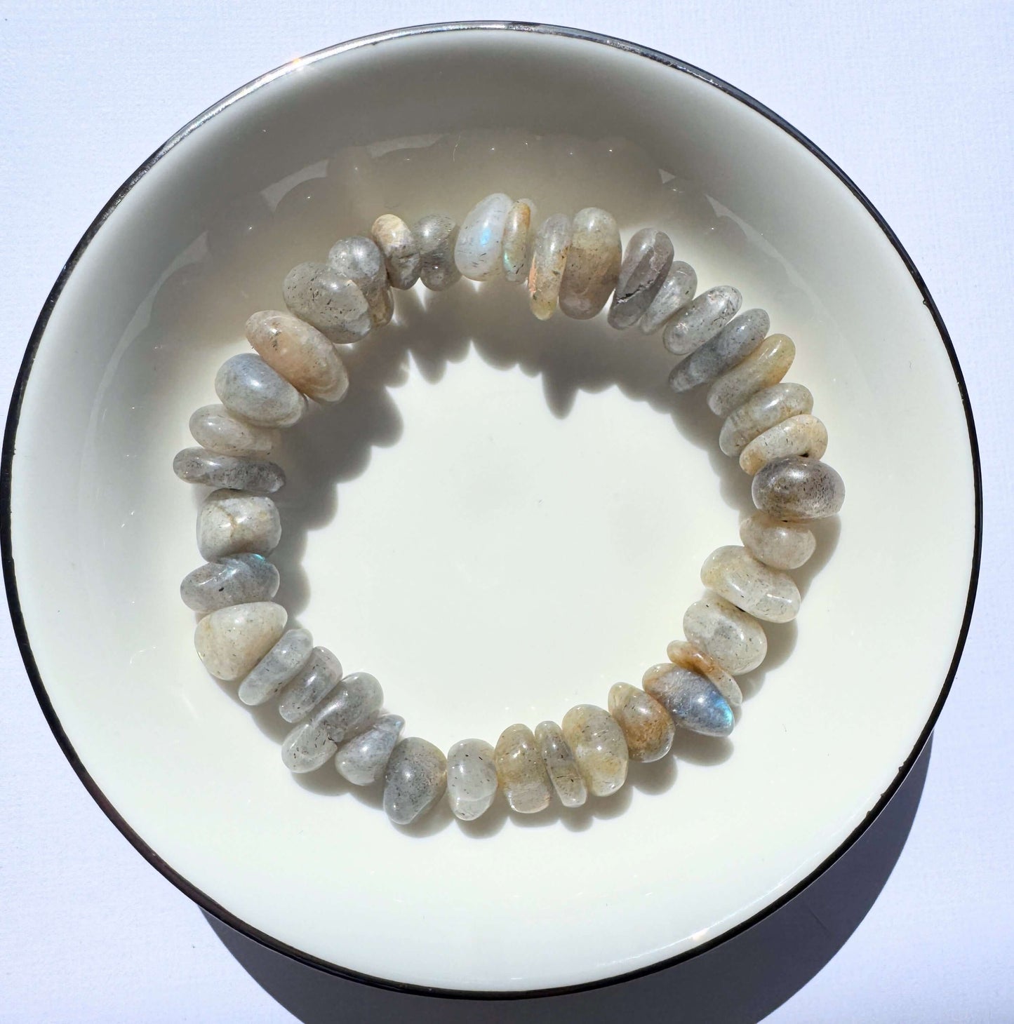 Crystal Chip Bracelets (larger chips)