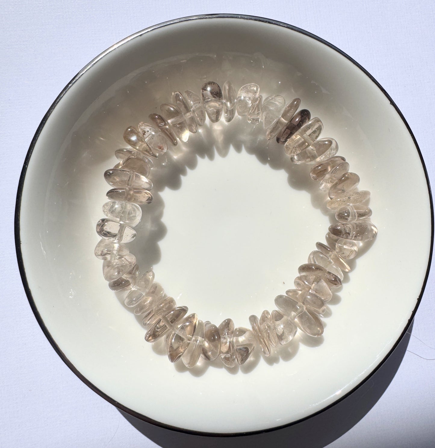 Crystal Chip Bracelets (larger chips)
