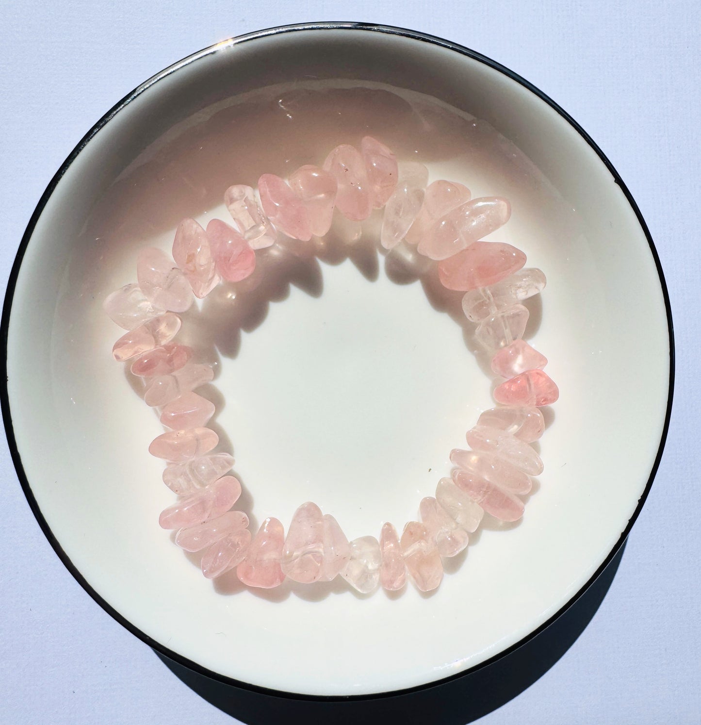 Crystal Chip Bracelets (larger chips)