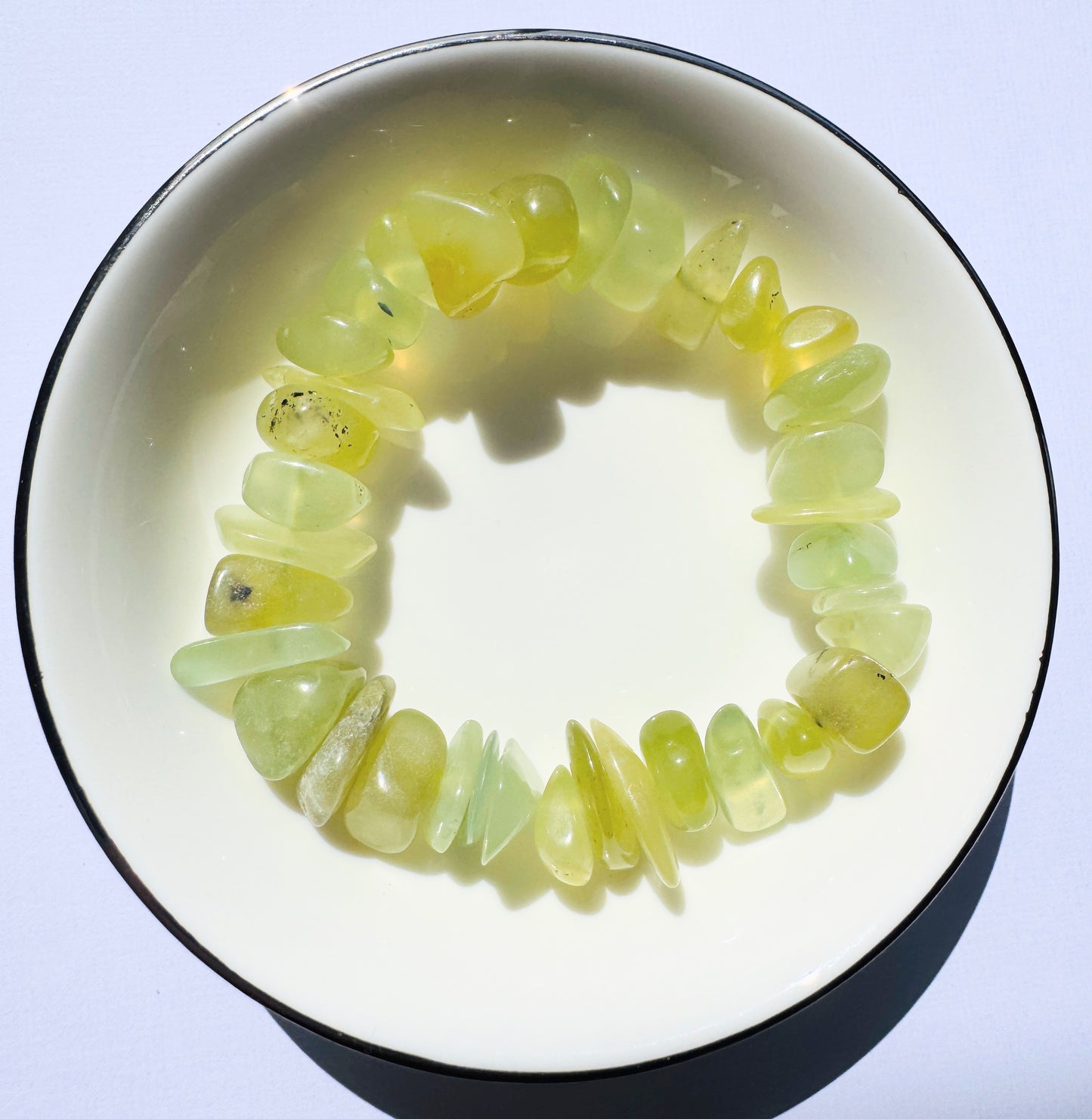 Crystal Chip Bracelets (larger chips)