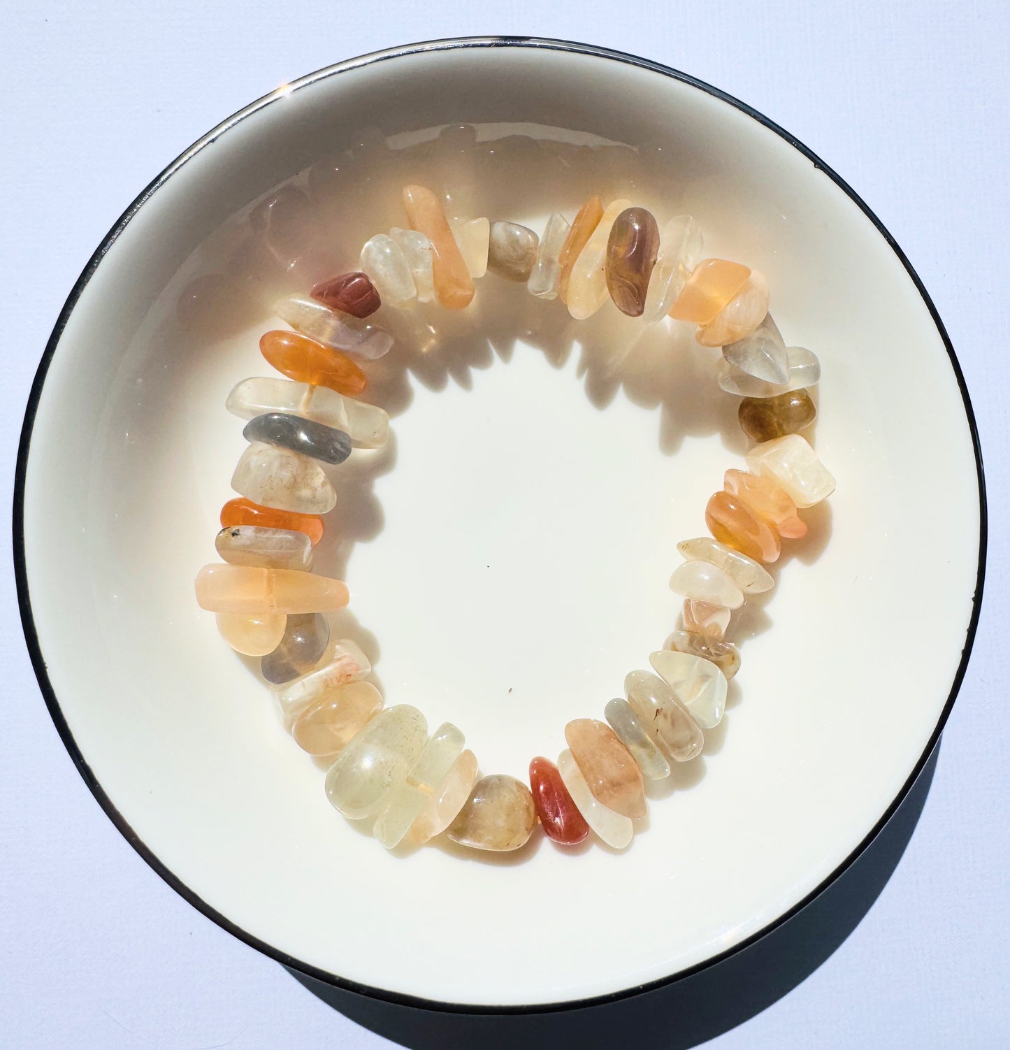 Crystal Chip Bracelets (larger chips)