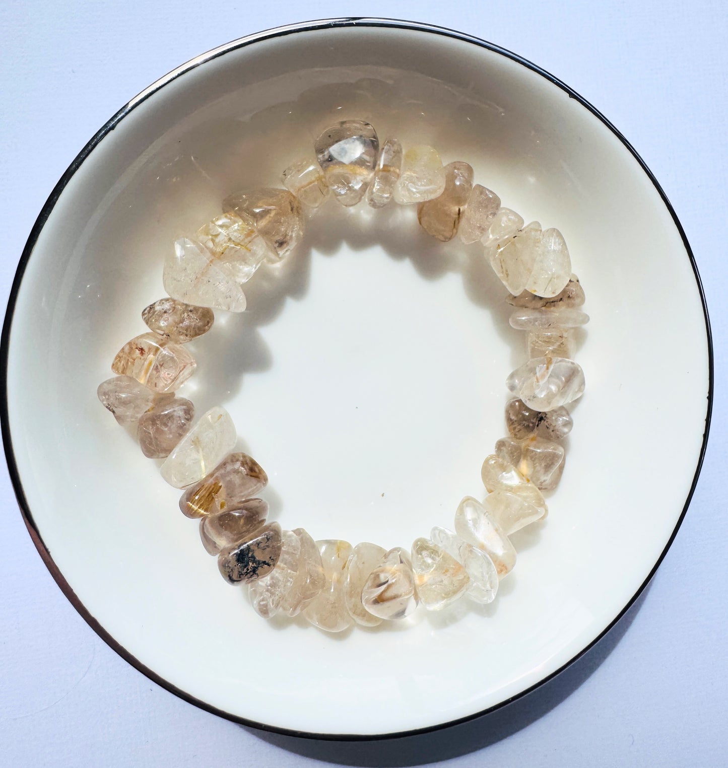 Crystal Chip Bracelets (larger chips)