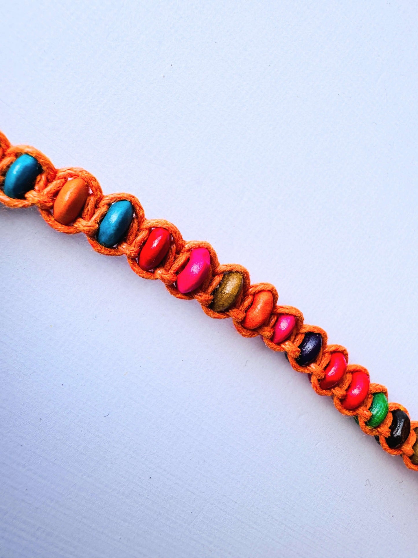 Rainbow Friendship Bracelets.