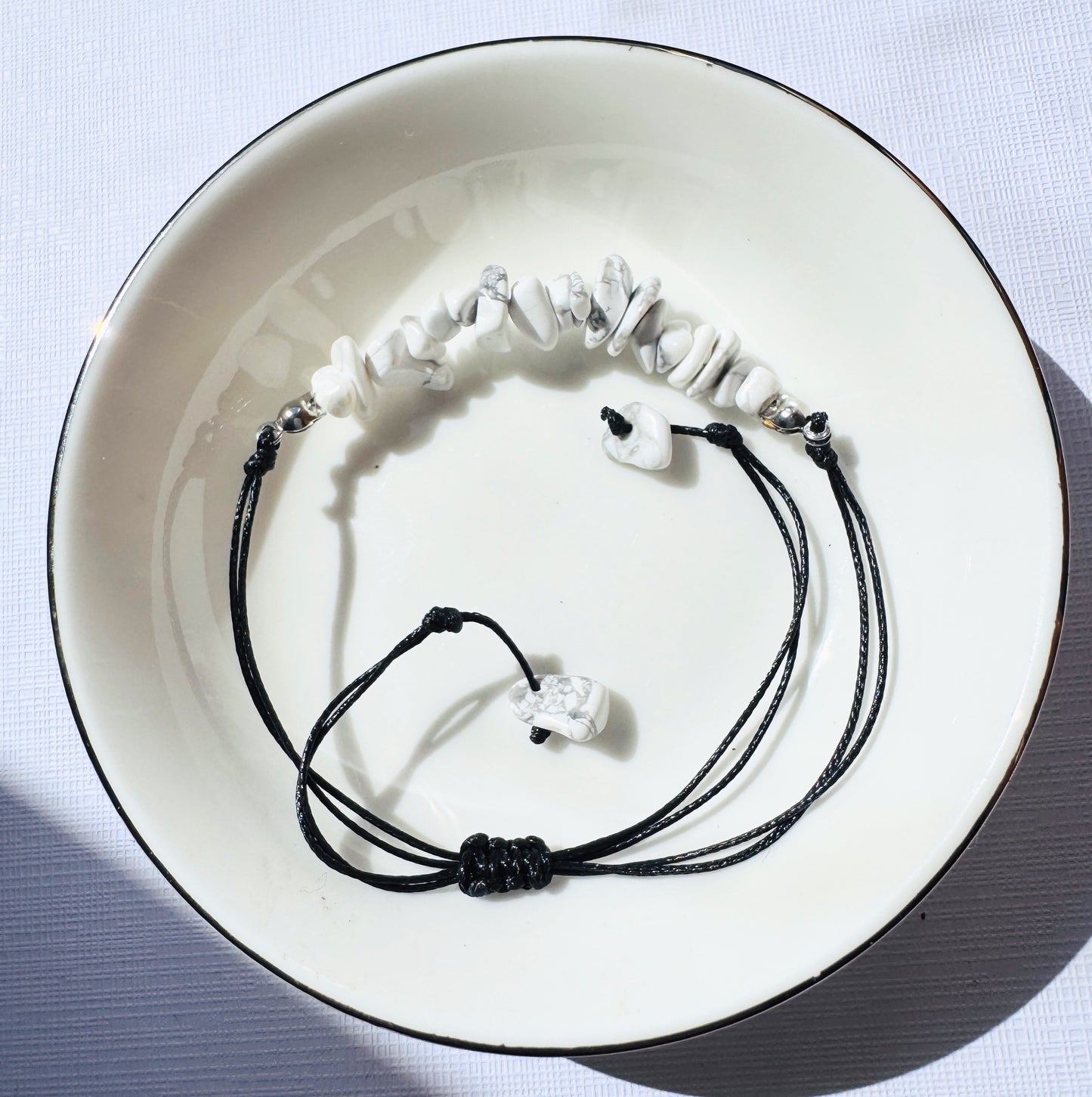 Crystal Chip String Bracelets