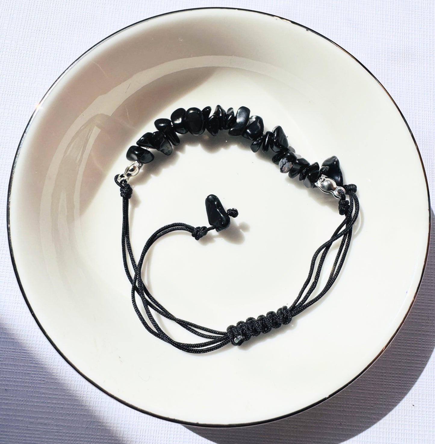 Crystal Chip String Bracelets