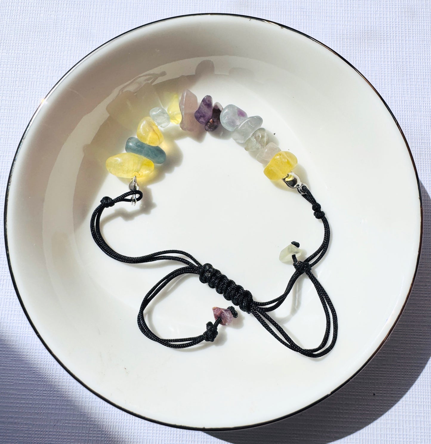 Crystal Chip String Bracelets