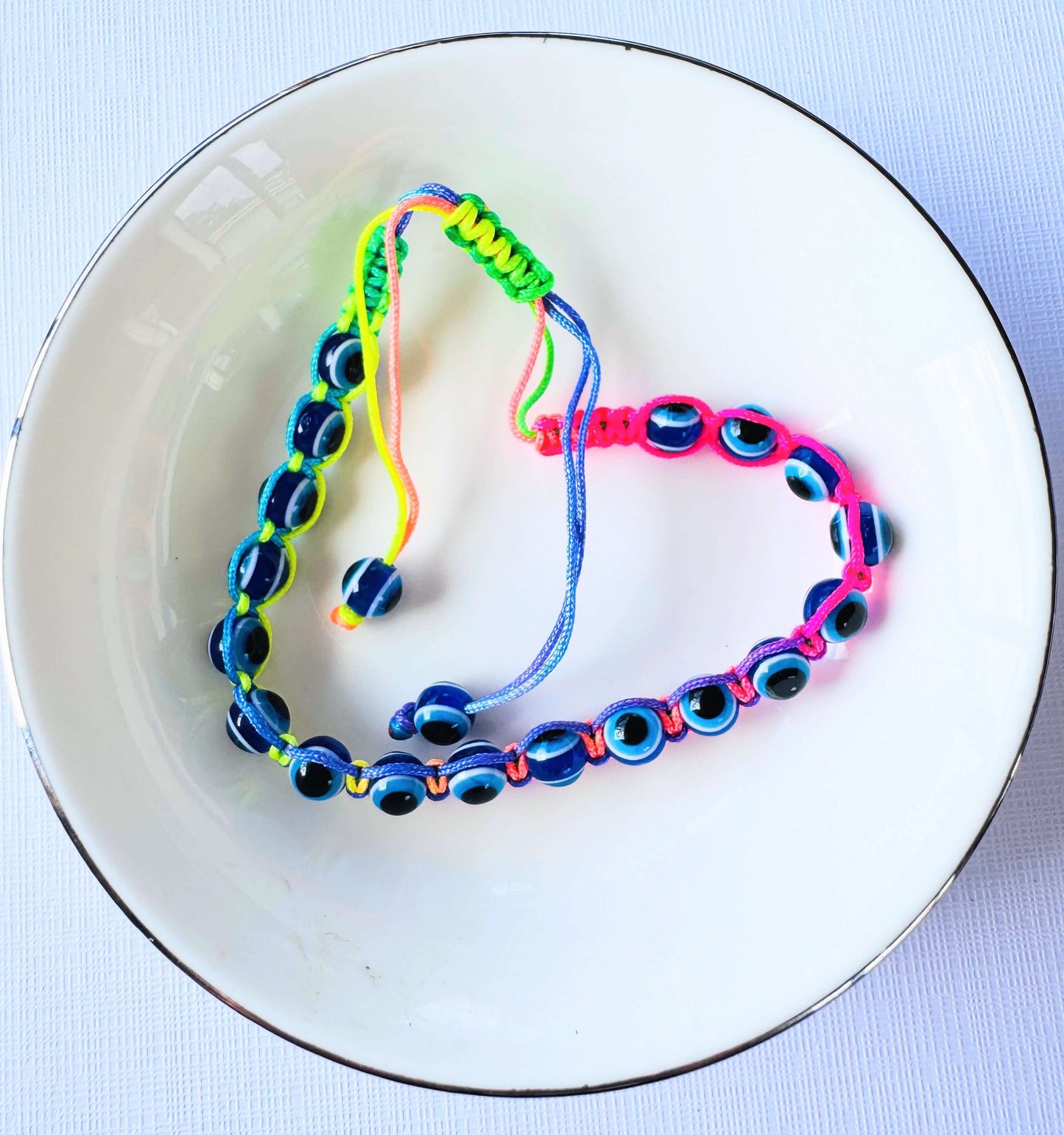 Ajustable Evil Eye Bracelet