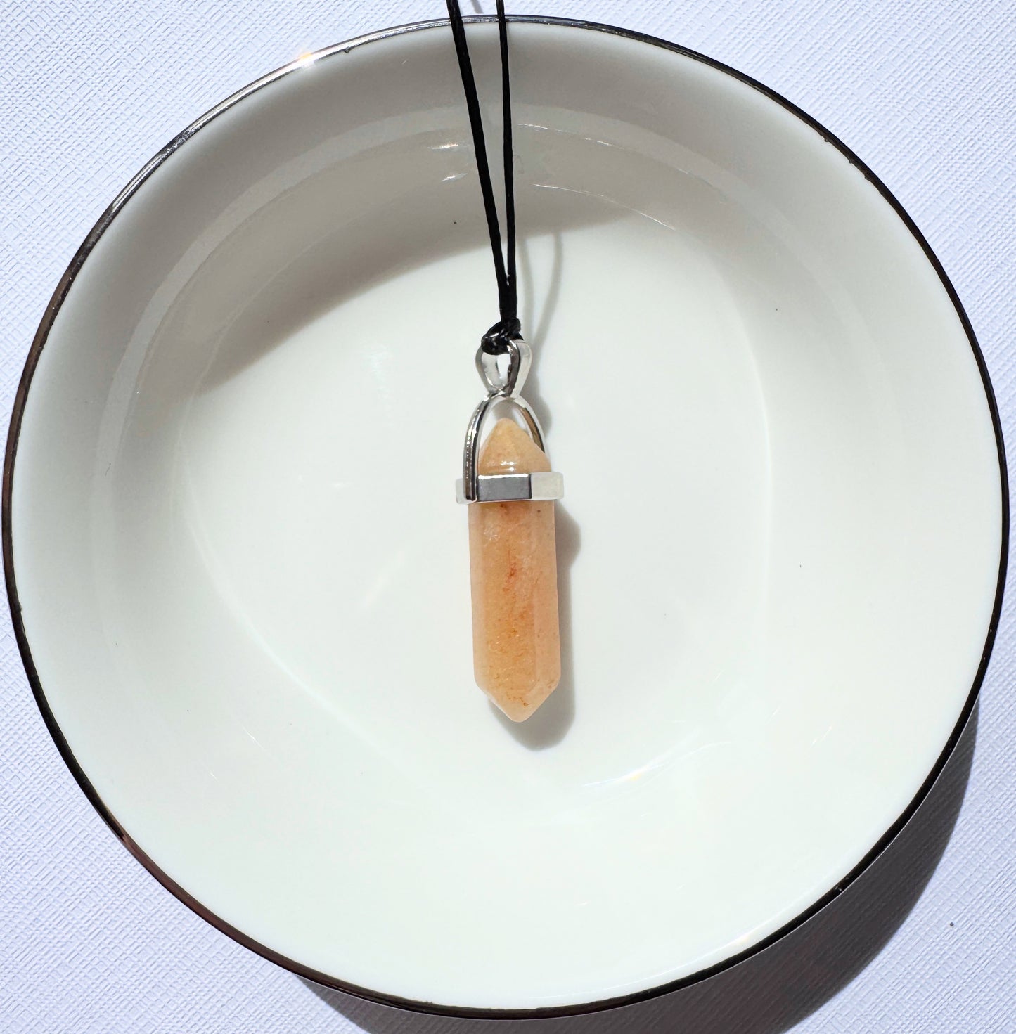 Small Crystal Pendants.
