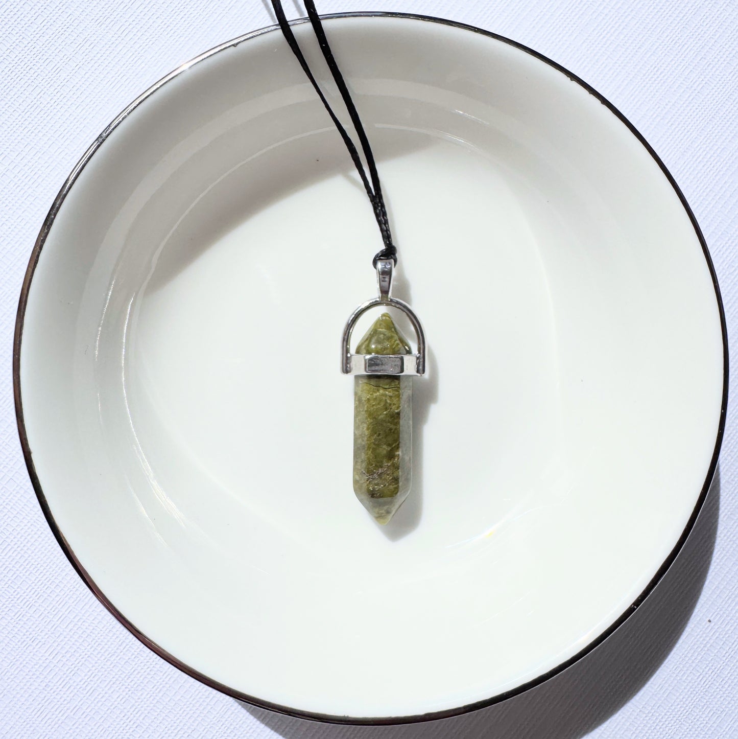 Small Crystal Pendants.