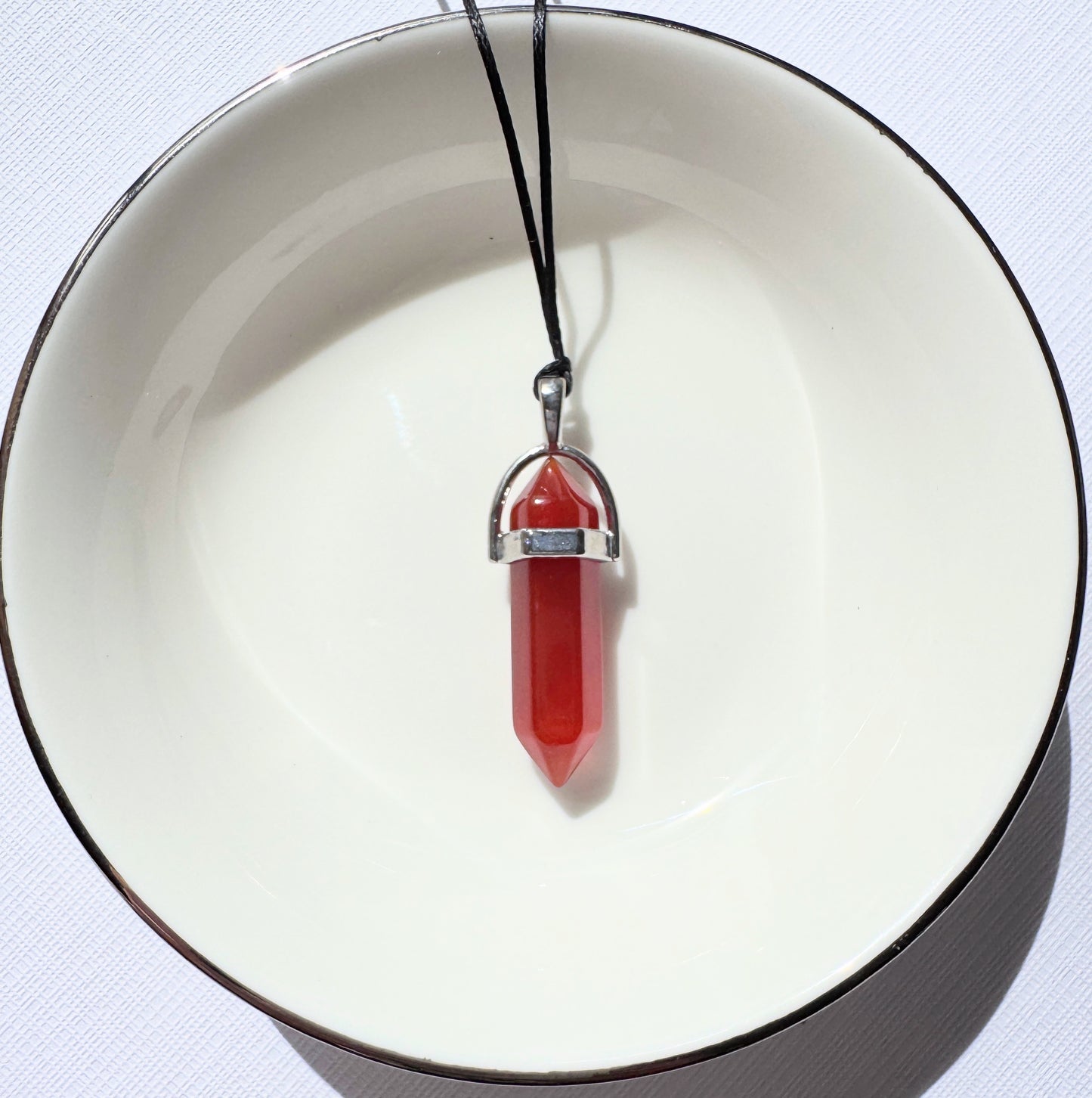 Small Crystal Pendants.
