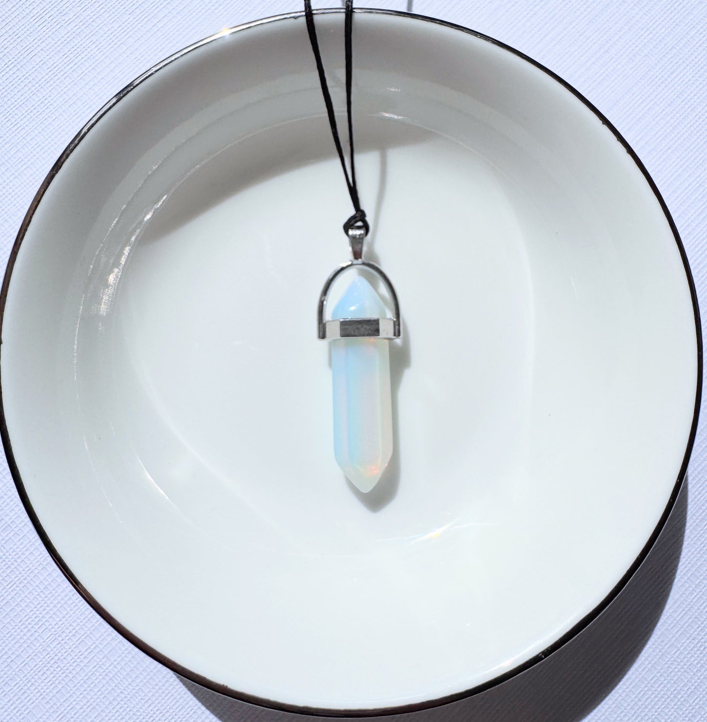 Small Crystal Pendants.