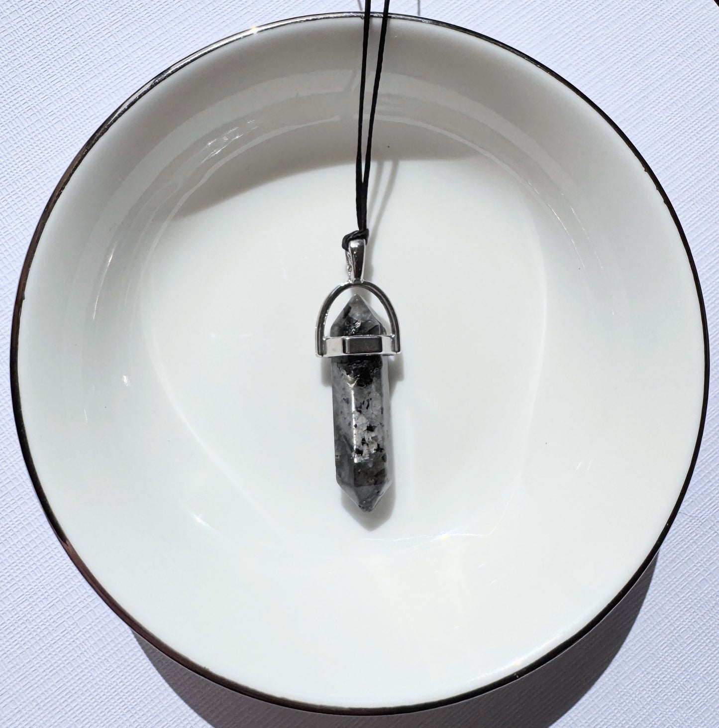 Small Crystal Pendants.